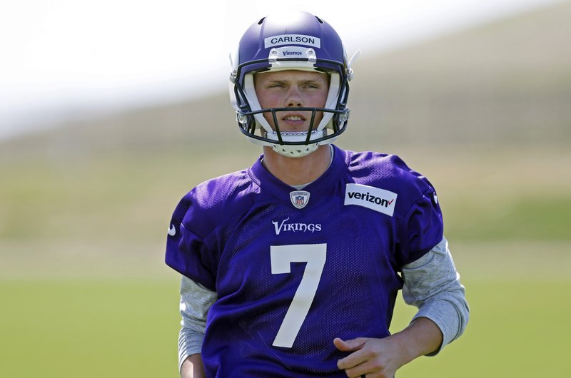 Auburn Star Carlson Ready As Vikings Turn To Rookie Kicker