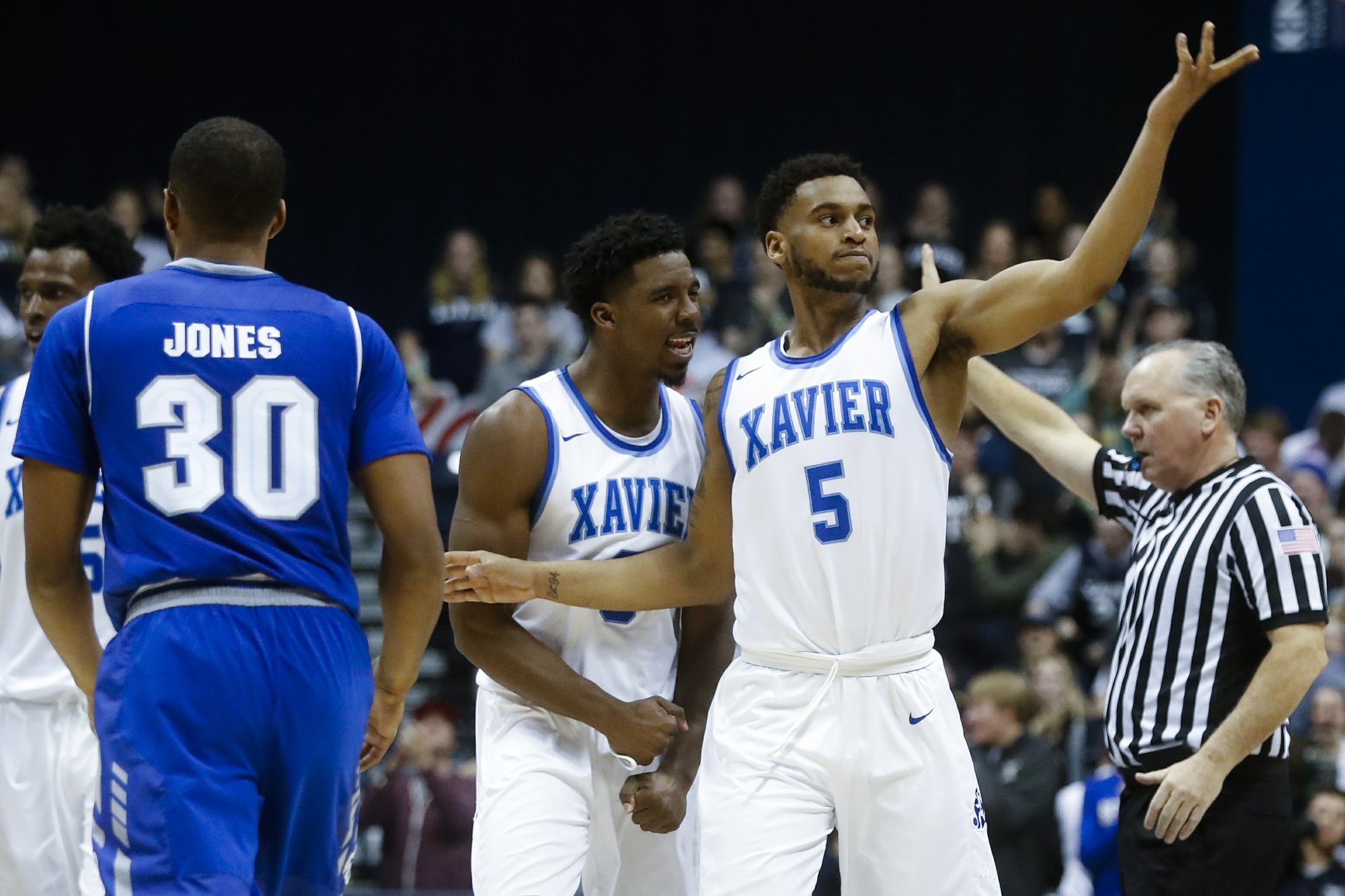 xavier throwback jersey