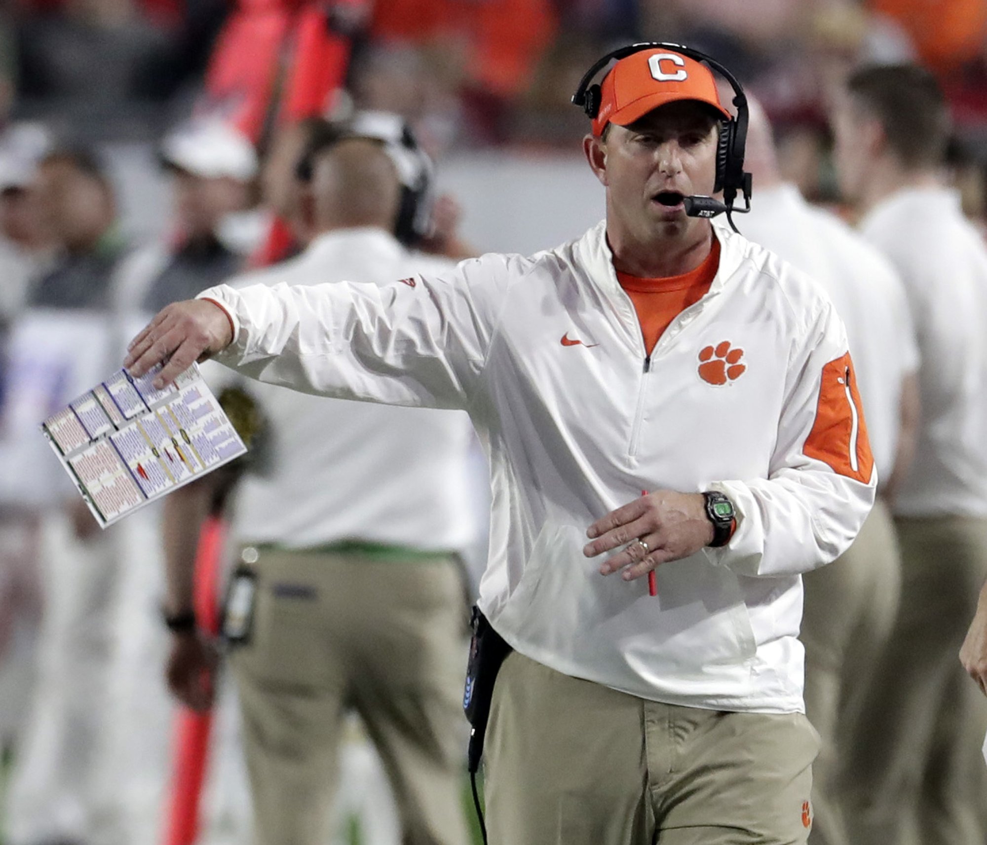Swinney Clemson has 'more juice' this time around vs. 'Bama AP News