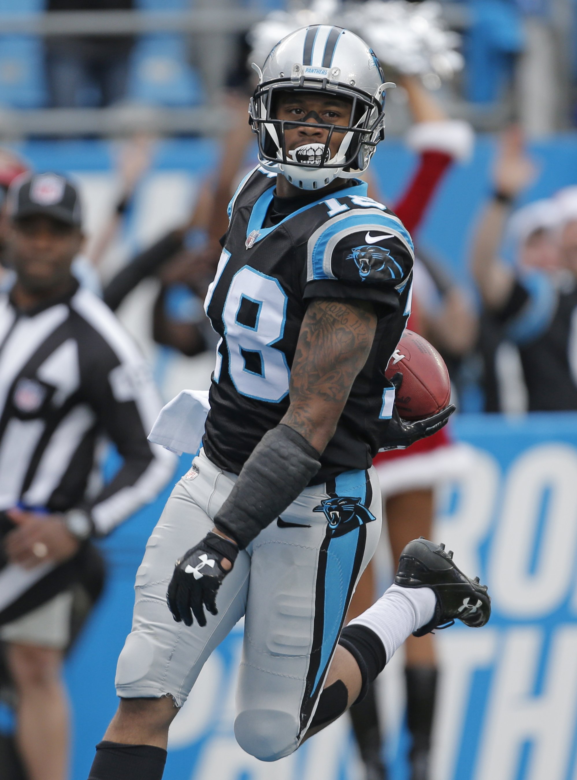 Panthers Damiere Byrd Out Rest Of Season With Leg Injury