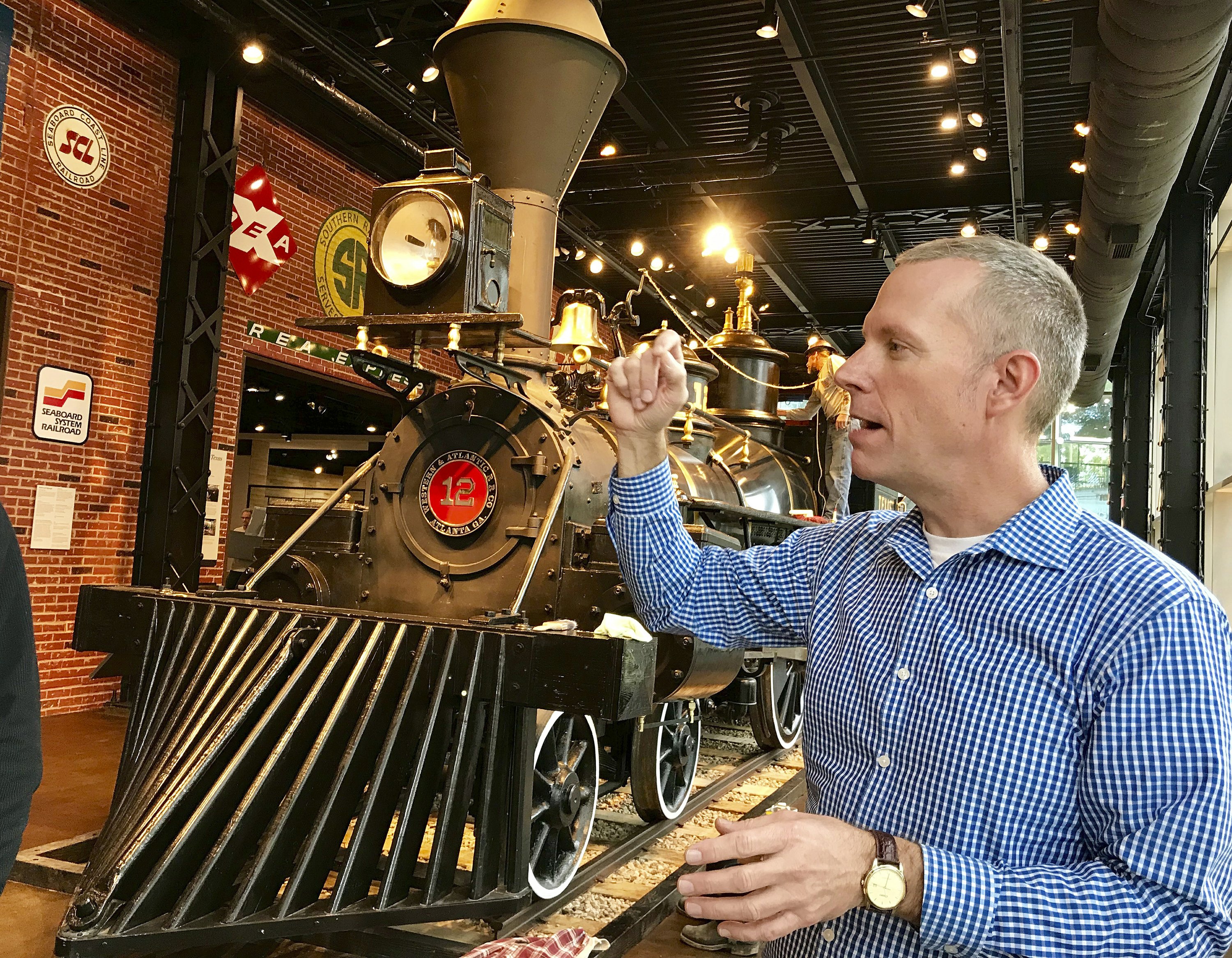 Railroad artifacts tell story of how trains built Atlanta | AP News