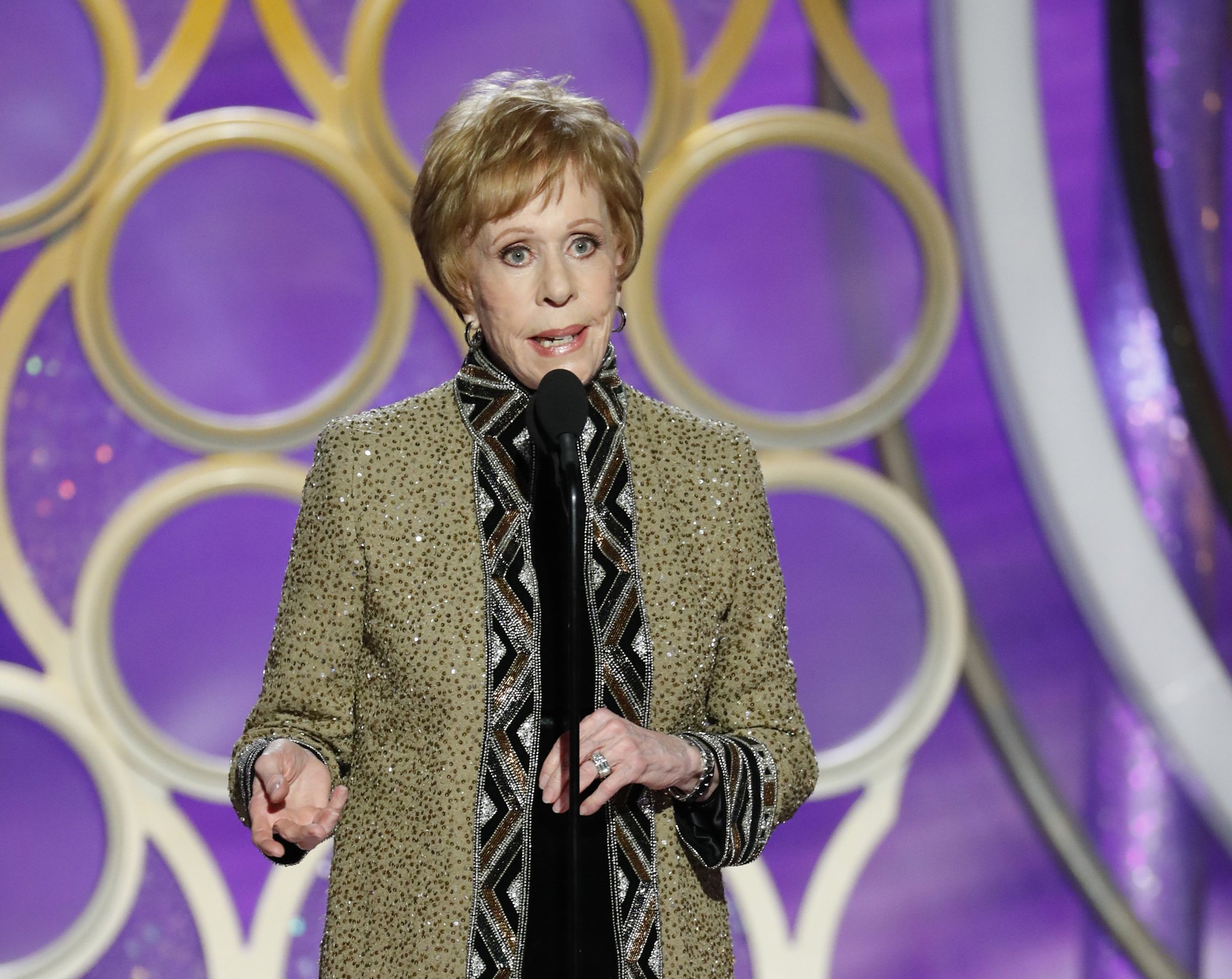 Carol gets inaugural Globes prize for TV achievement