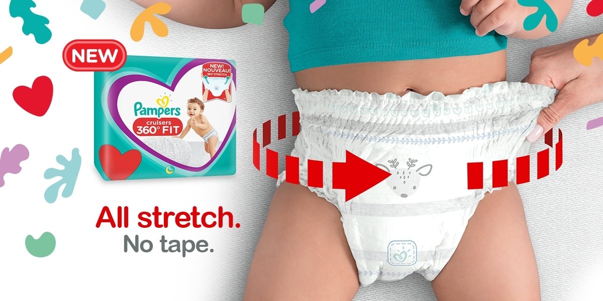 Pampers Revolutionary New Diaper 