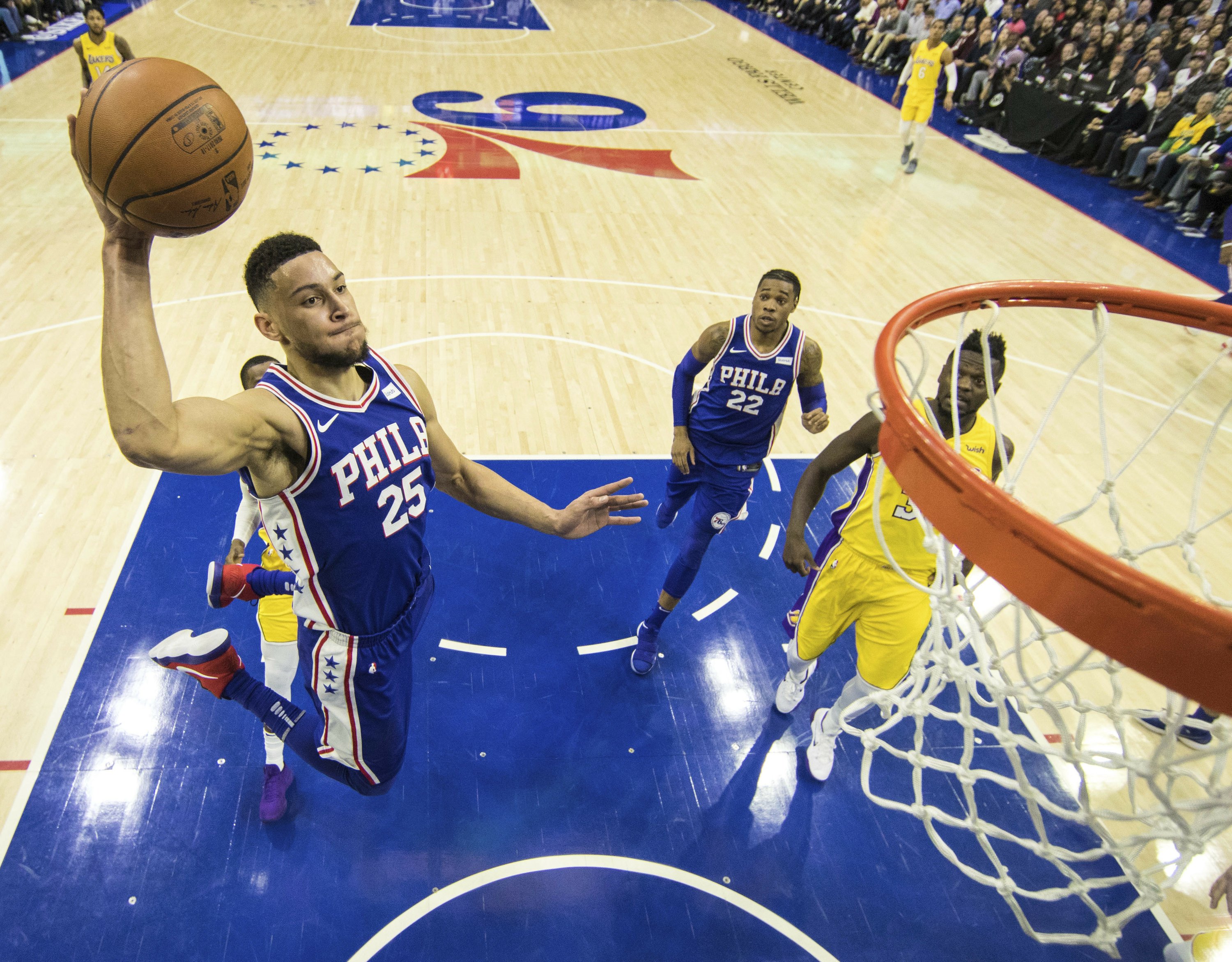 Embiid Simmons Lead 76ers From Process To Work In Progress