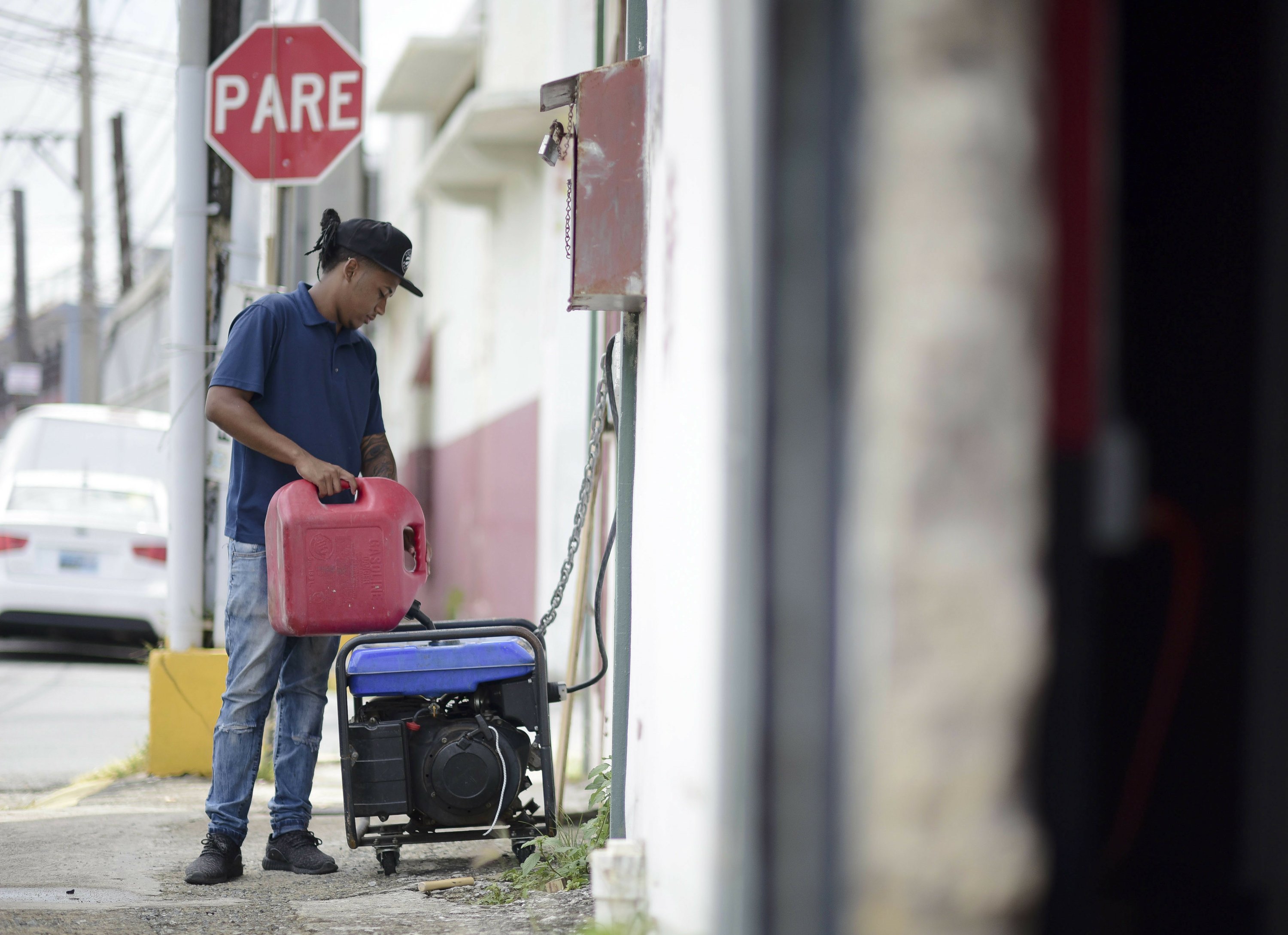 Excavator blamed for island-wide blackout in Puerto Rico