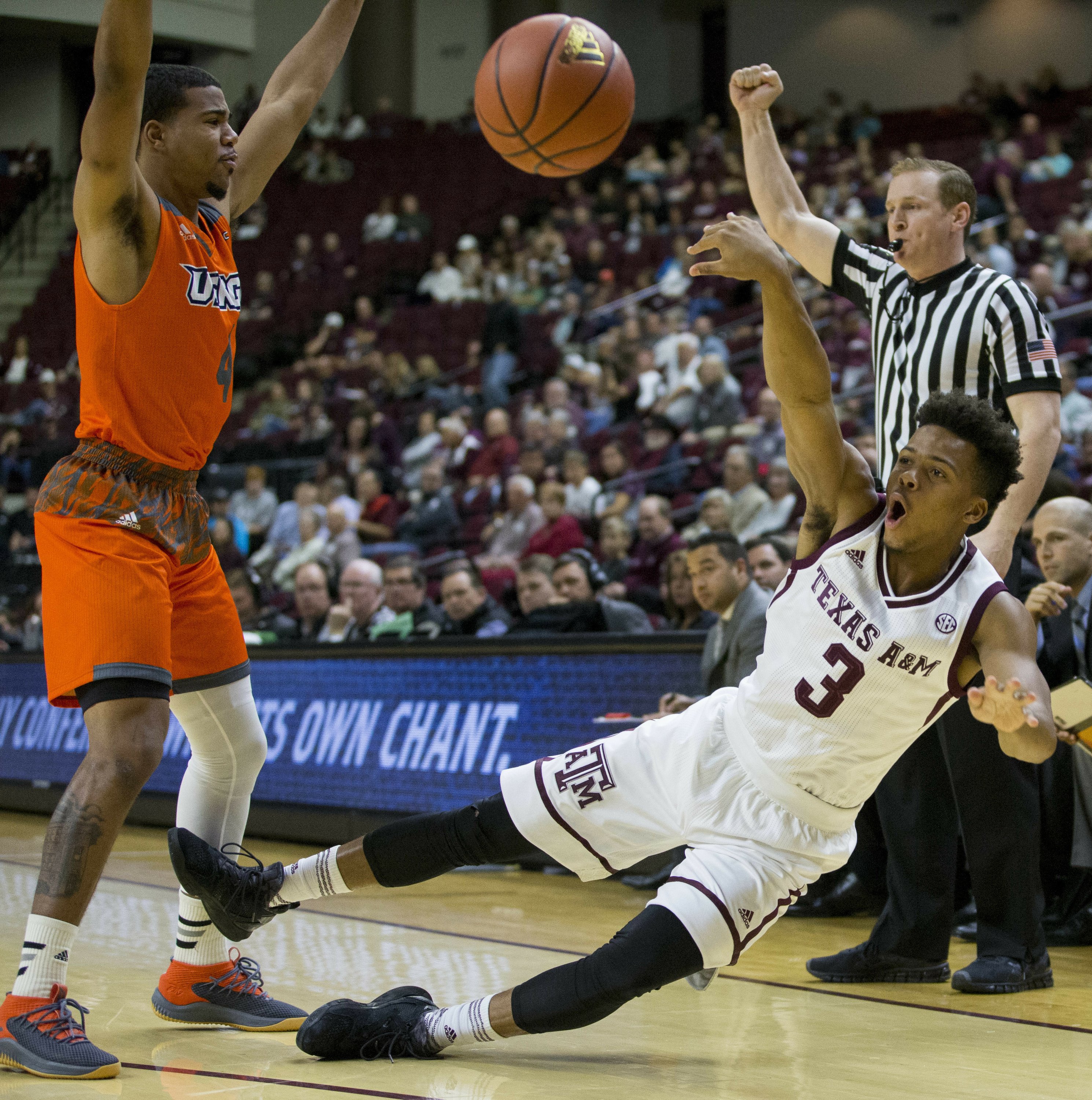 No 9 Texas A M Beats Texas Rio Grande Valley 78 60