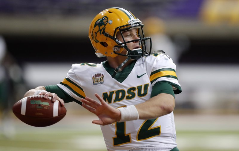 carson wentz north dakota state jersey