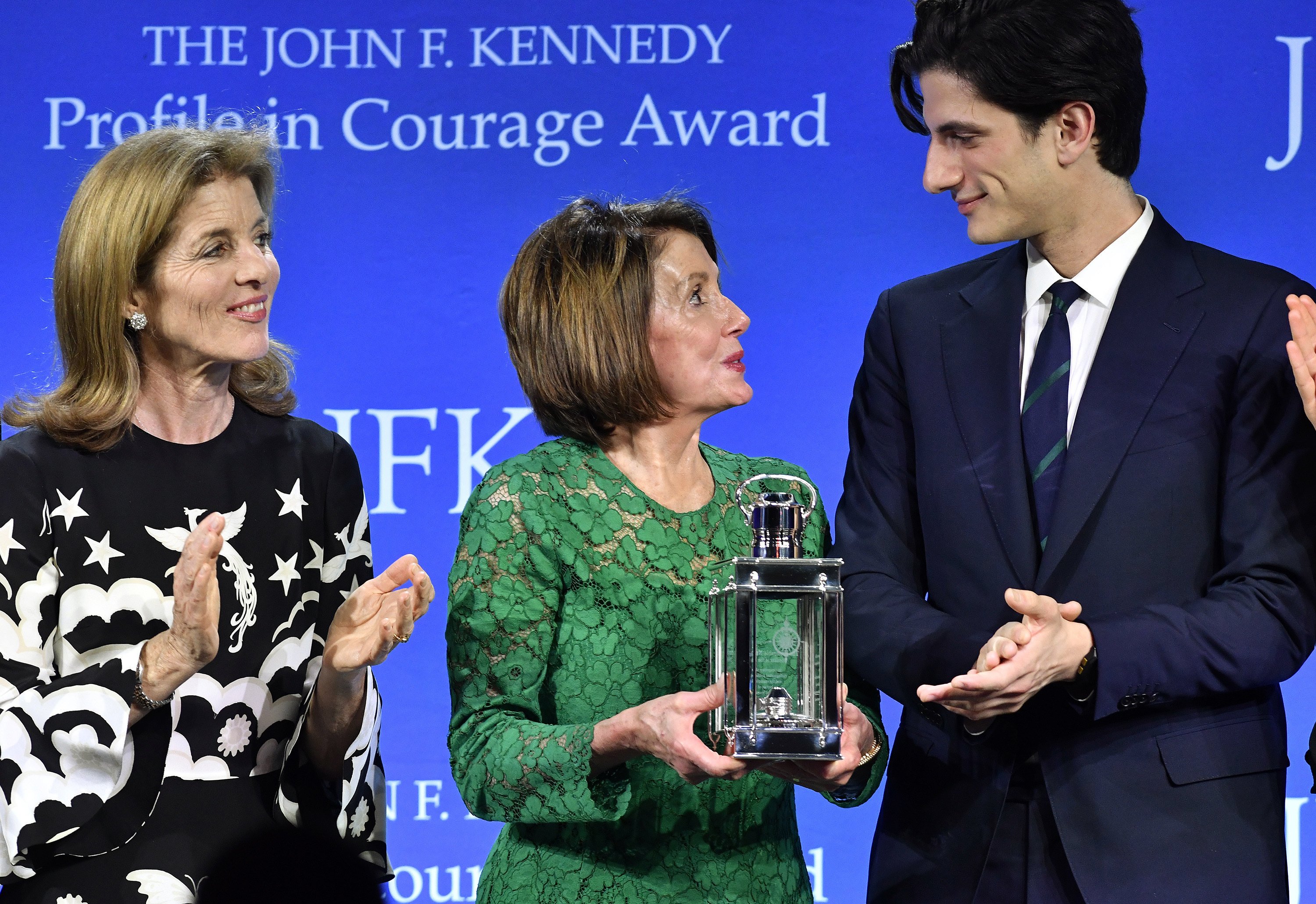 Nancy Pelosi Honored With Jfk Profile In Courage Award Ap News 1989