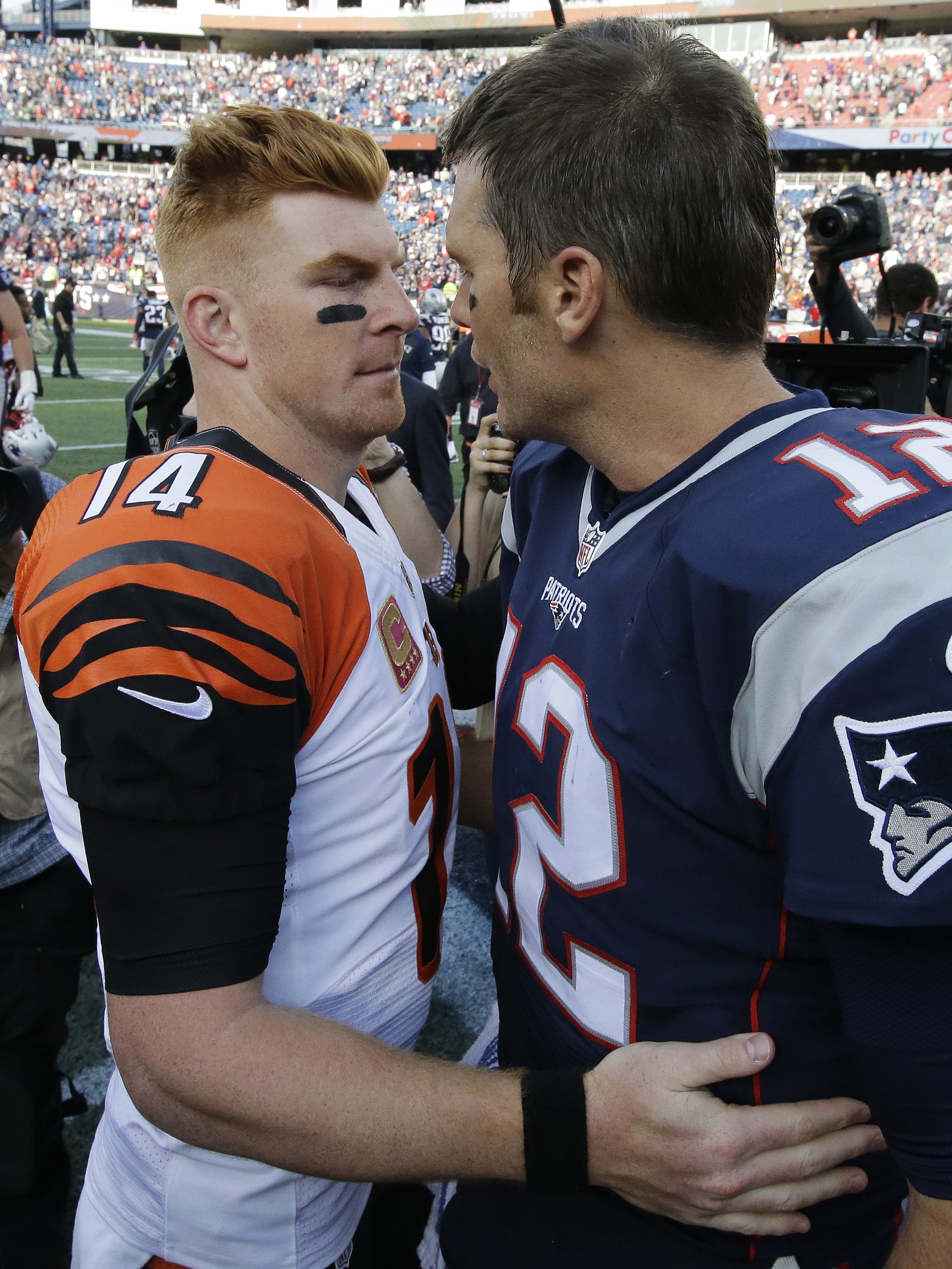 andy dalton patriots uniform