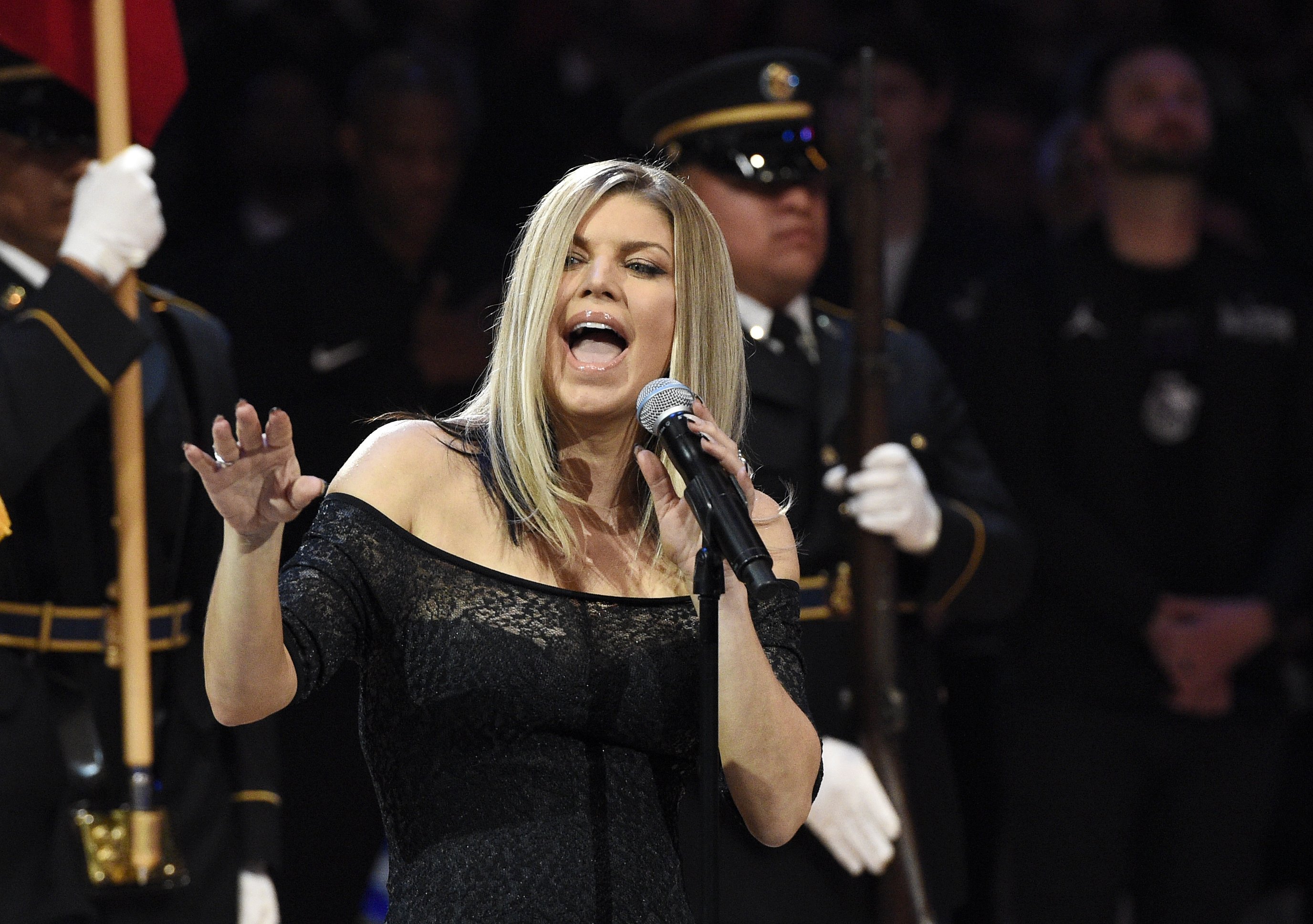 Fergie Says Tried My Best After National Anthem Blowback