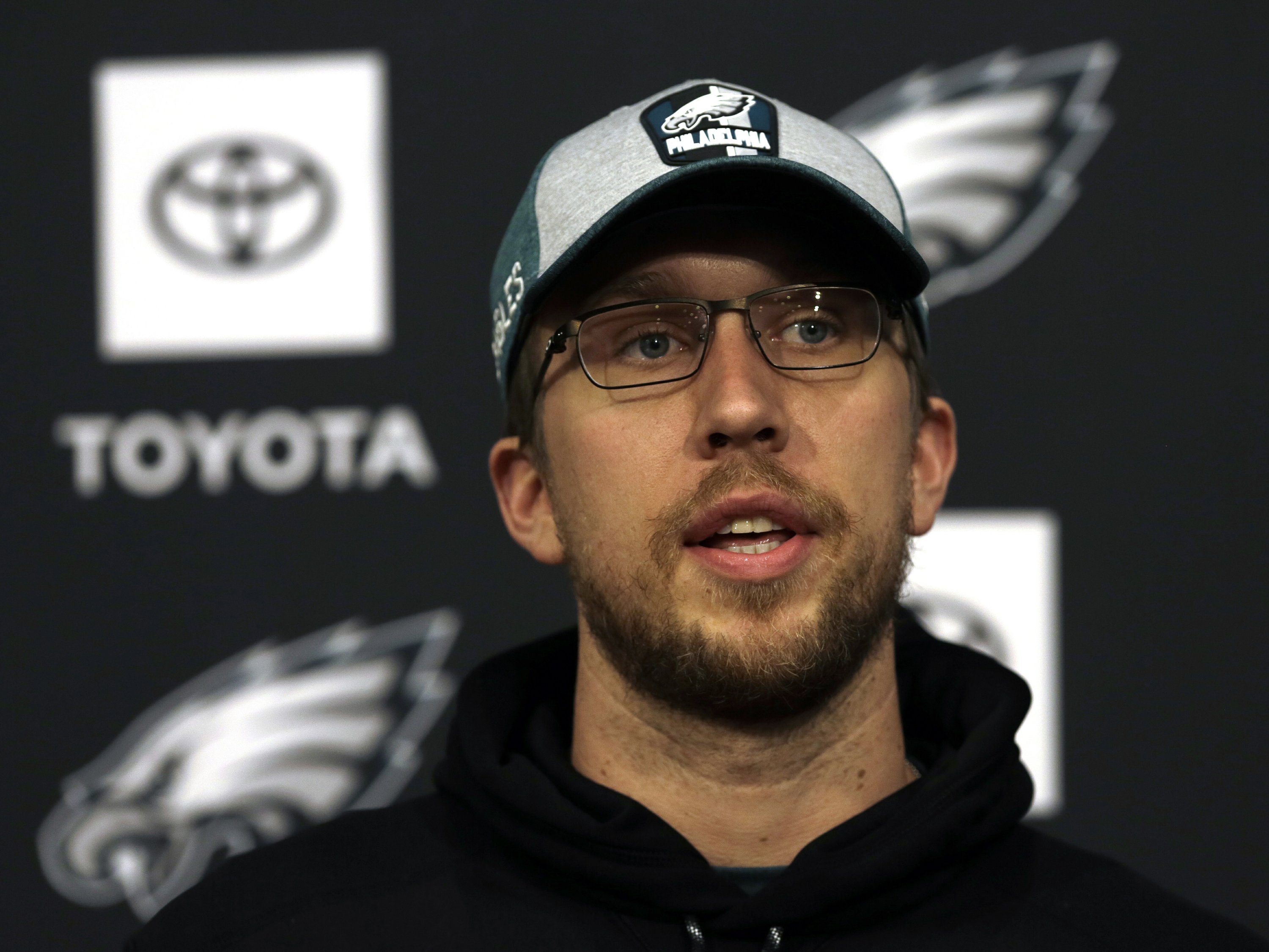 Nick Foles knows his time in Philly is likely nearing an end AP News