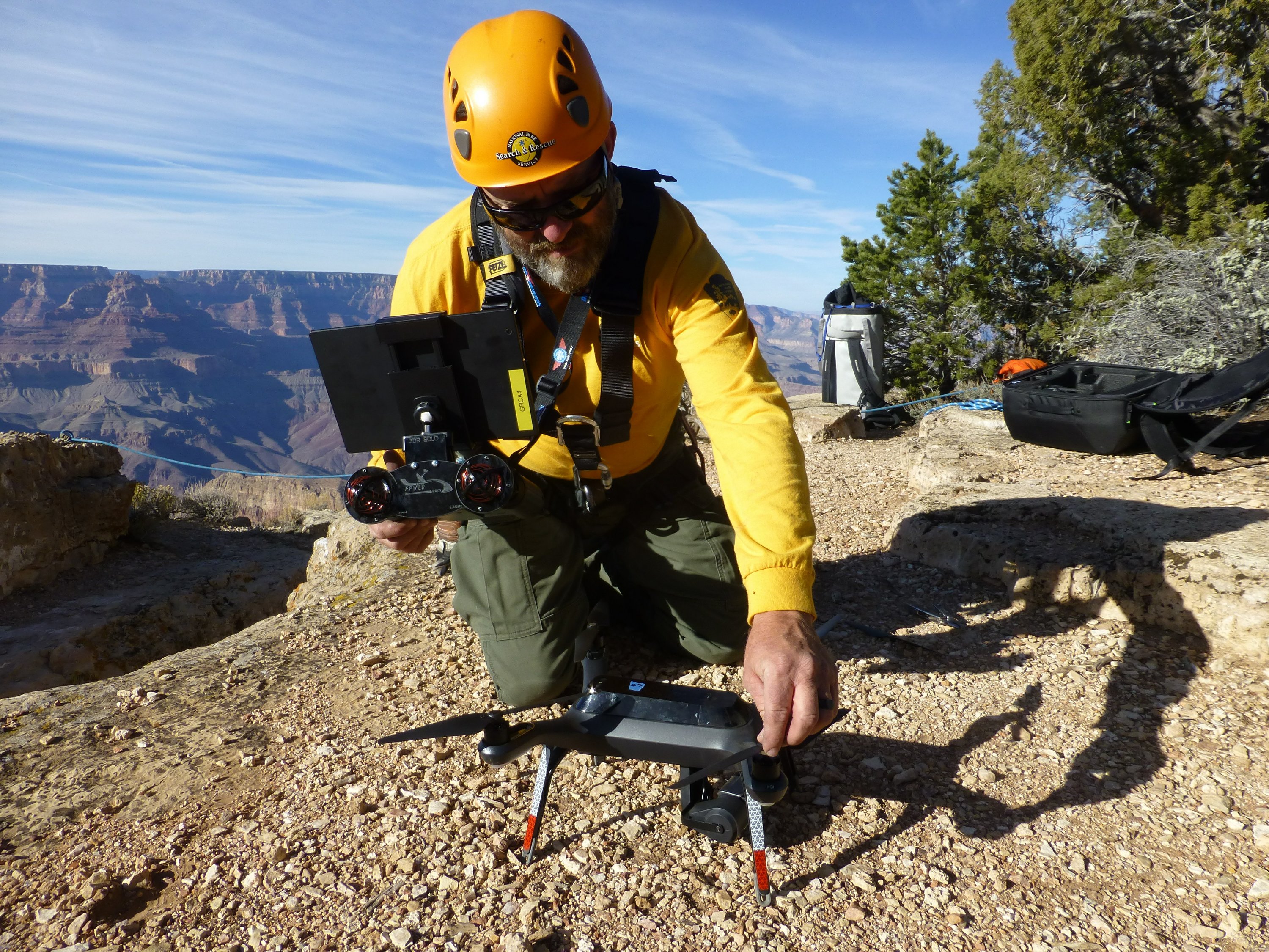 Drones used for first time in major search at Grand Canyon AP News