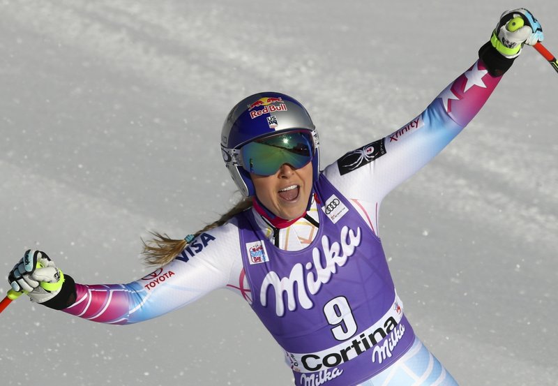 Vonn amps up Olympic preparations with Cortina downhill win (apnews.com)