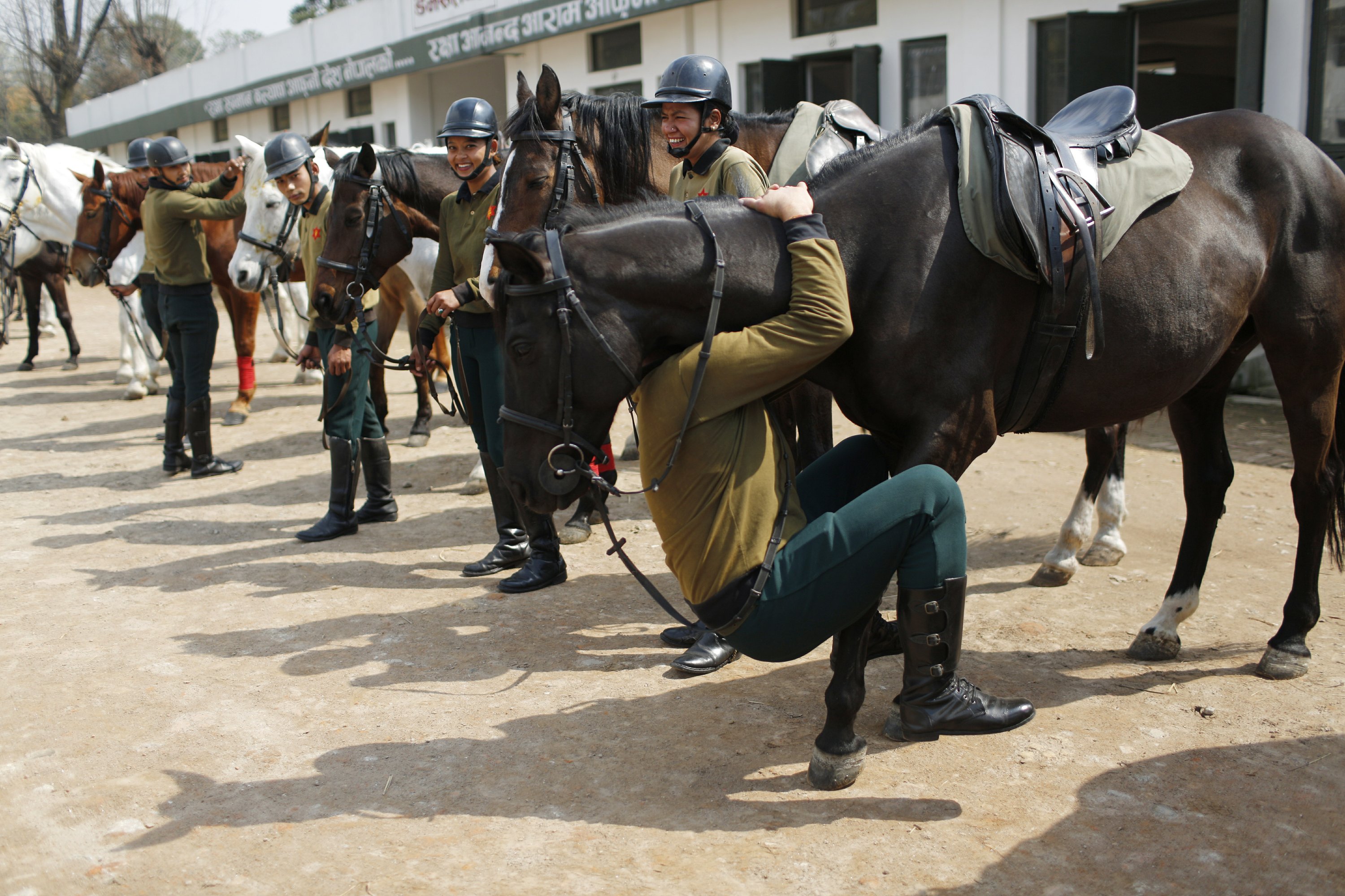 AP PHOTOS Horses race in Nepal capital to keep devils away AP News