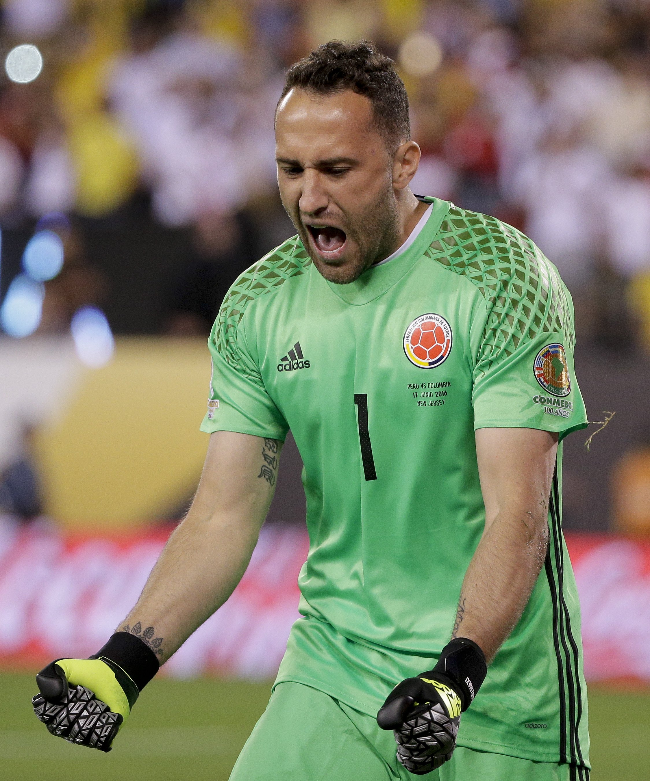 colombia goalkeeper jersey