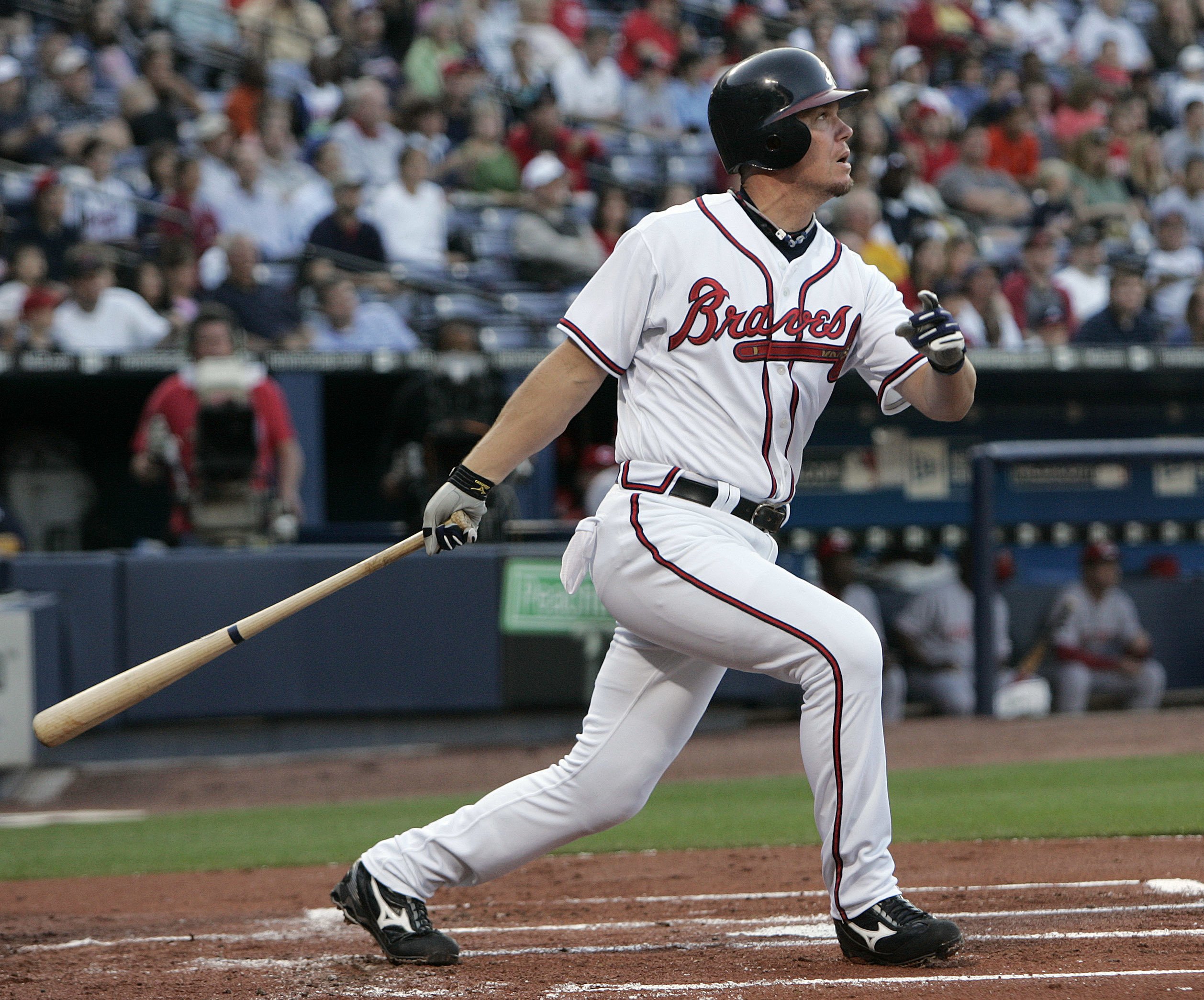 Chipper Jones set to join familiar names in Hall of Fame | AP News