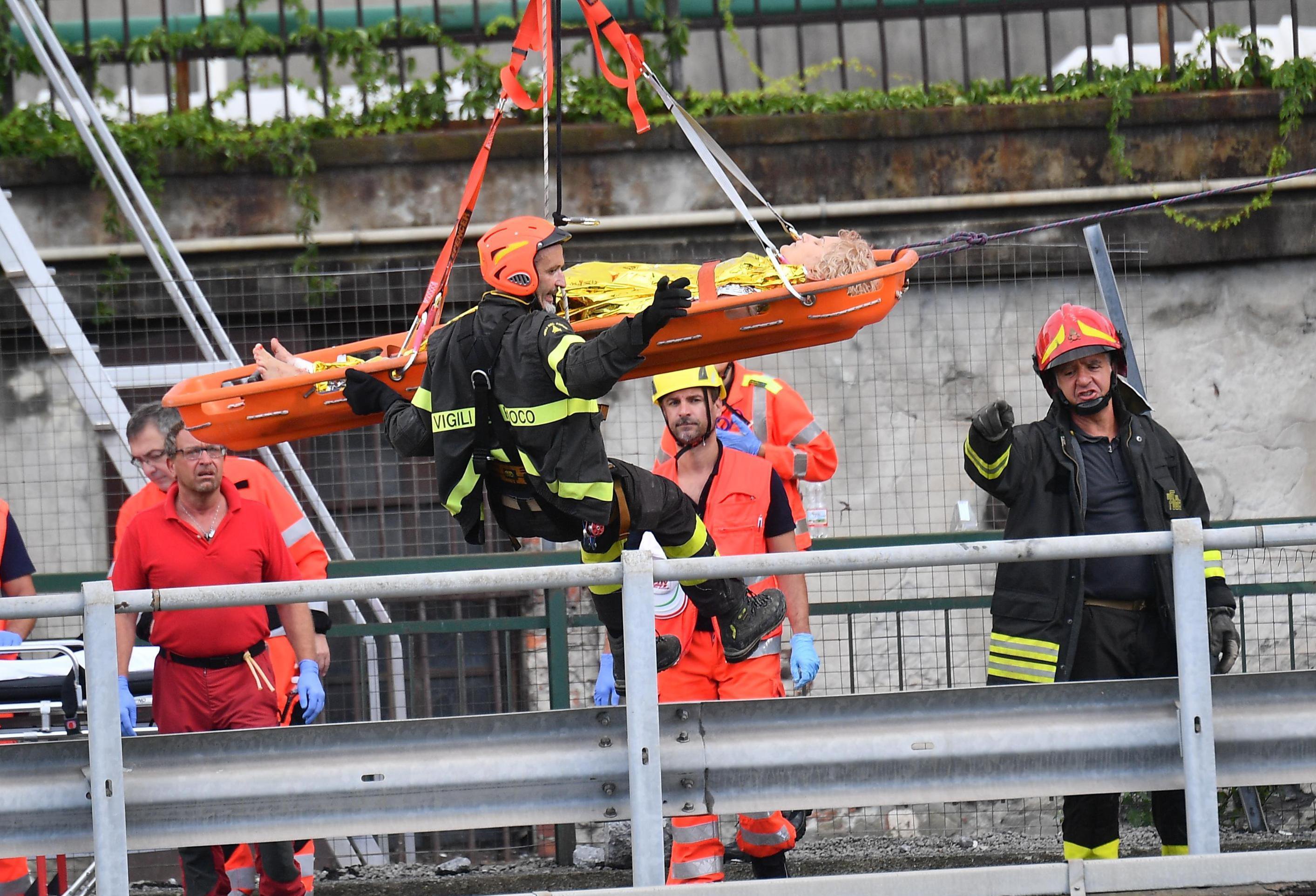 The Latest: Survivors describe Italy bridge collapse | AP News