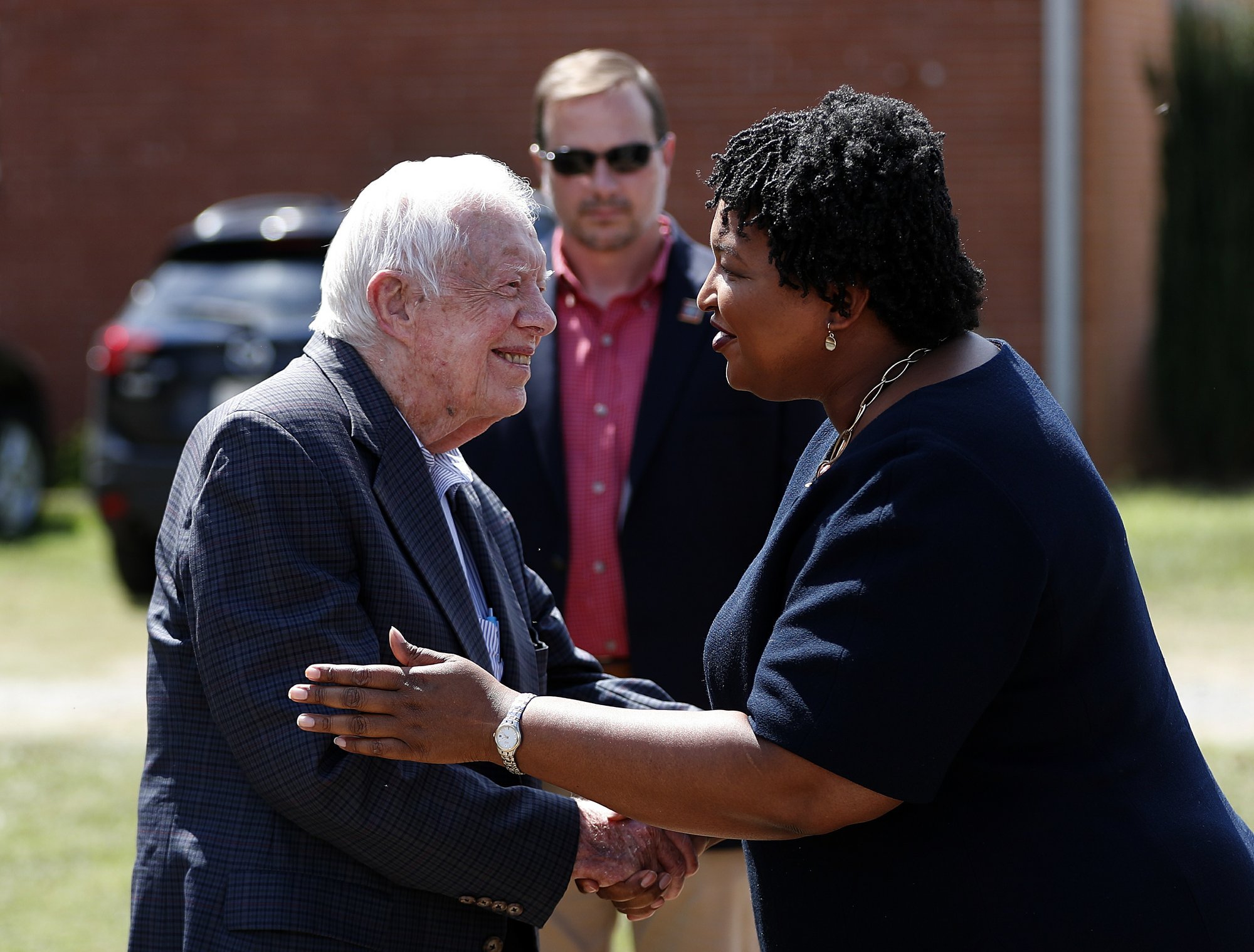 Jimmy Carter, Stacey Abrams