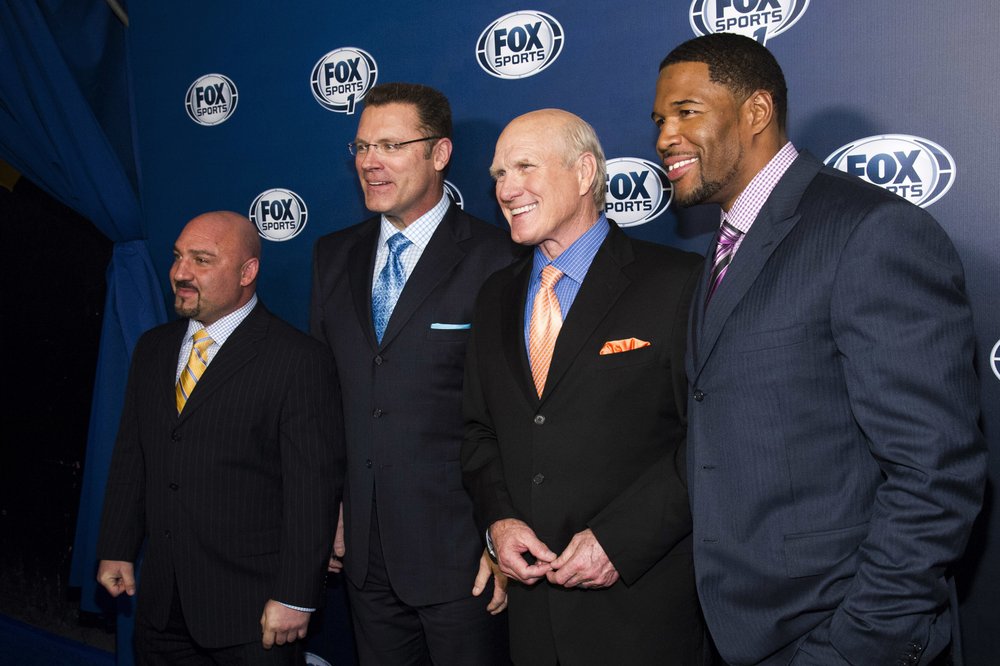 Jay Glazer, Howie Long, Terry Bradshaw, Michael Strahan