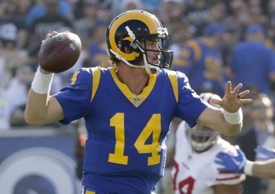 rams yellow jersey