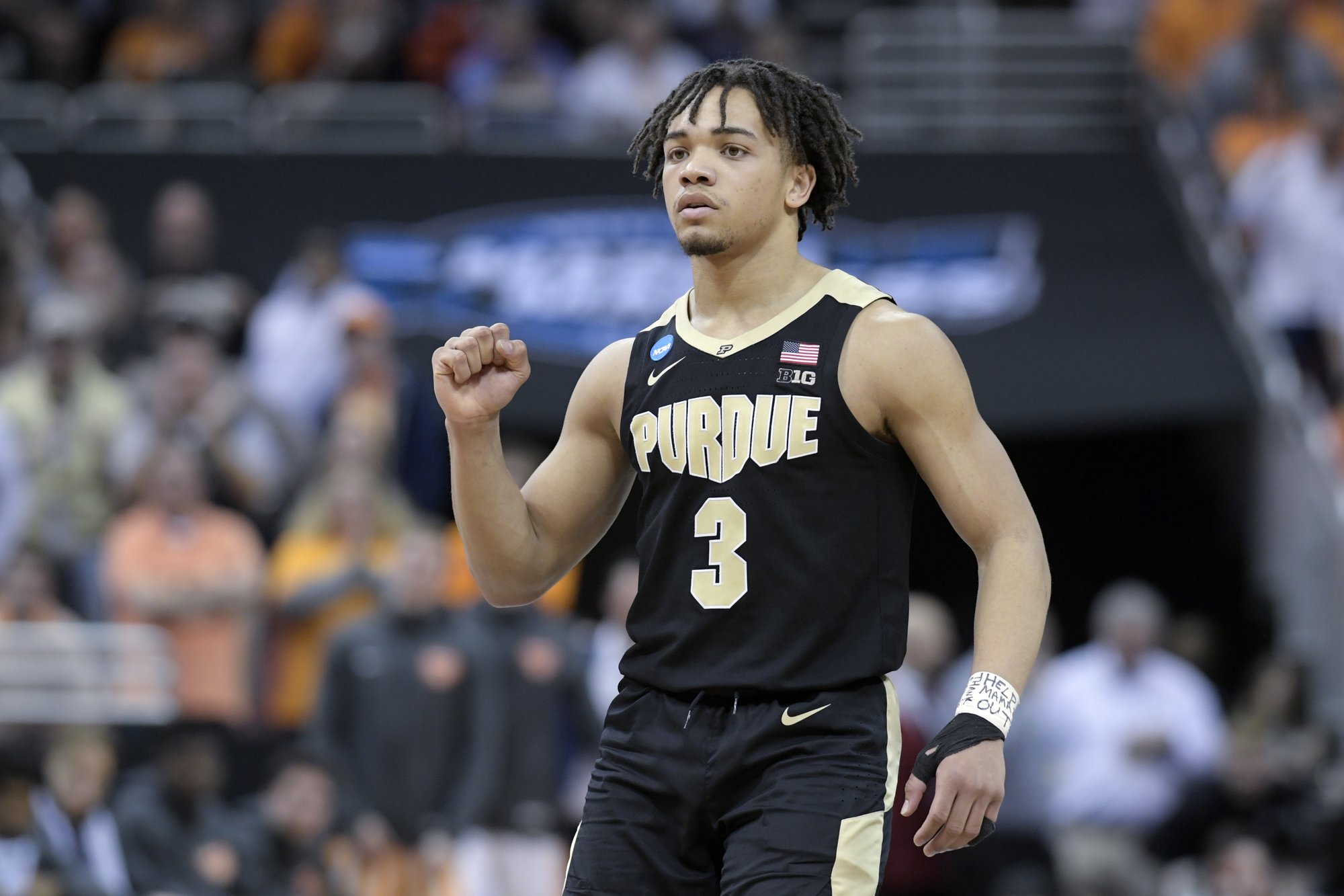 Purdue S Carsen Edwards Shooting Into Steph Curry Territory