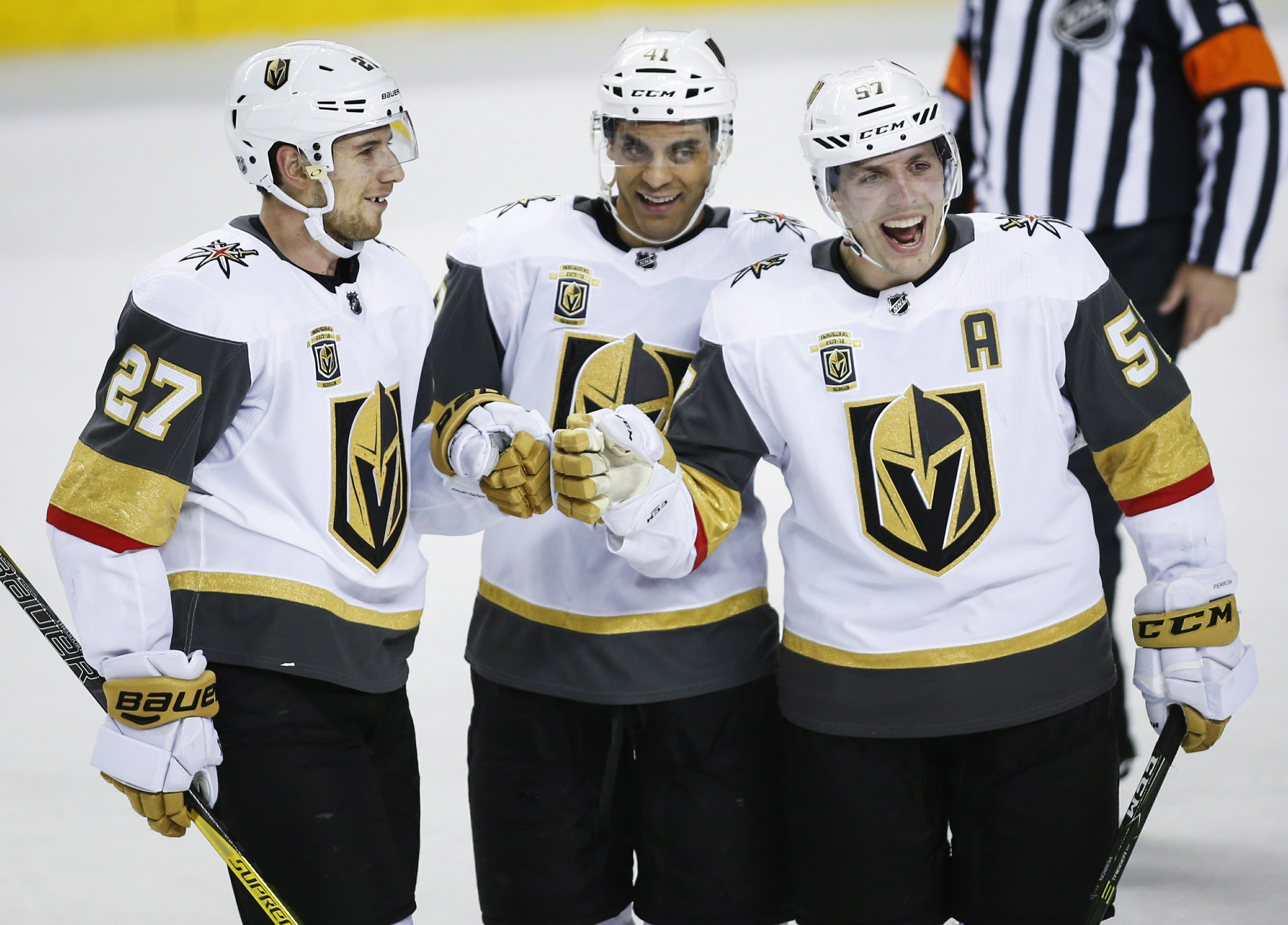 Marchessault Keys Late Flurry As Knights Stun Flames 4 2 - 