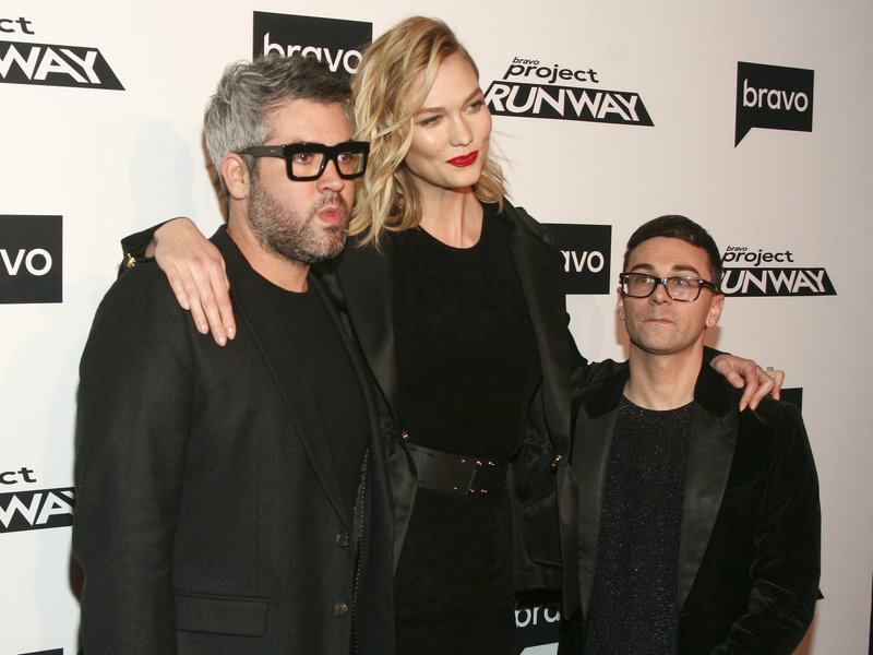 Brandon Maxwell, Karlie Kloss, Christian Siriano