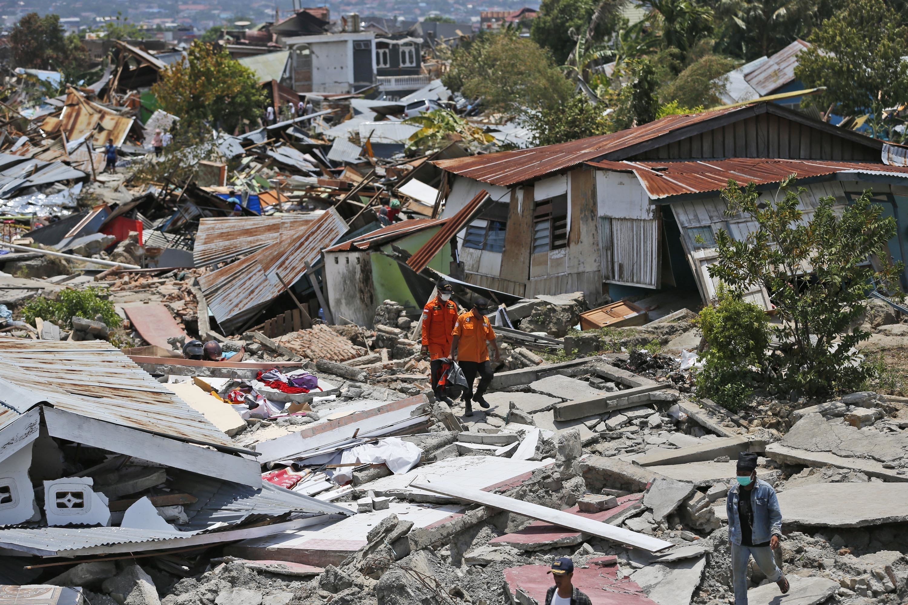 Tsunami natural disaster