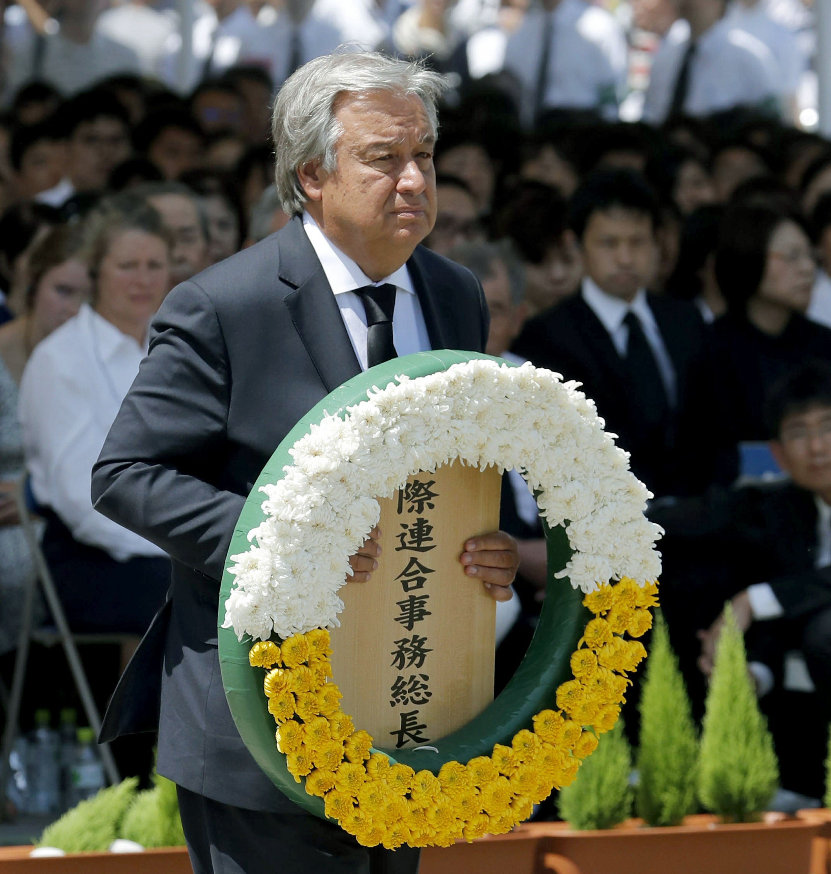 Nagasaki Marks 73 Years Since A Bombing As Un Chief Attends - fat man bomb thing roblox