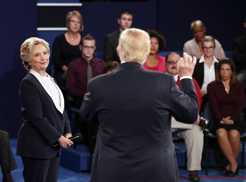 AP FACT CHECK: Trump, Clinton and their debate claims