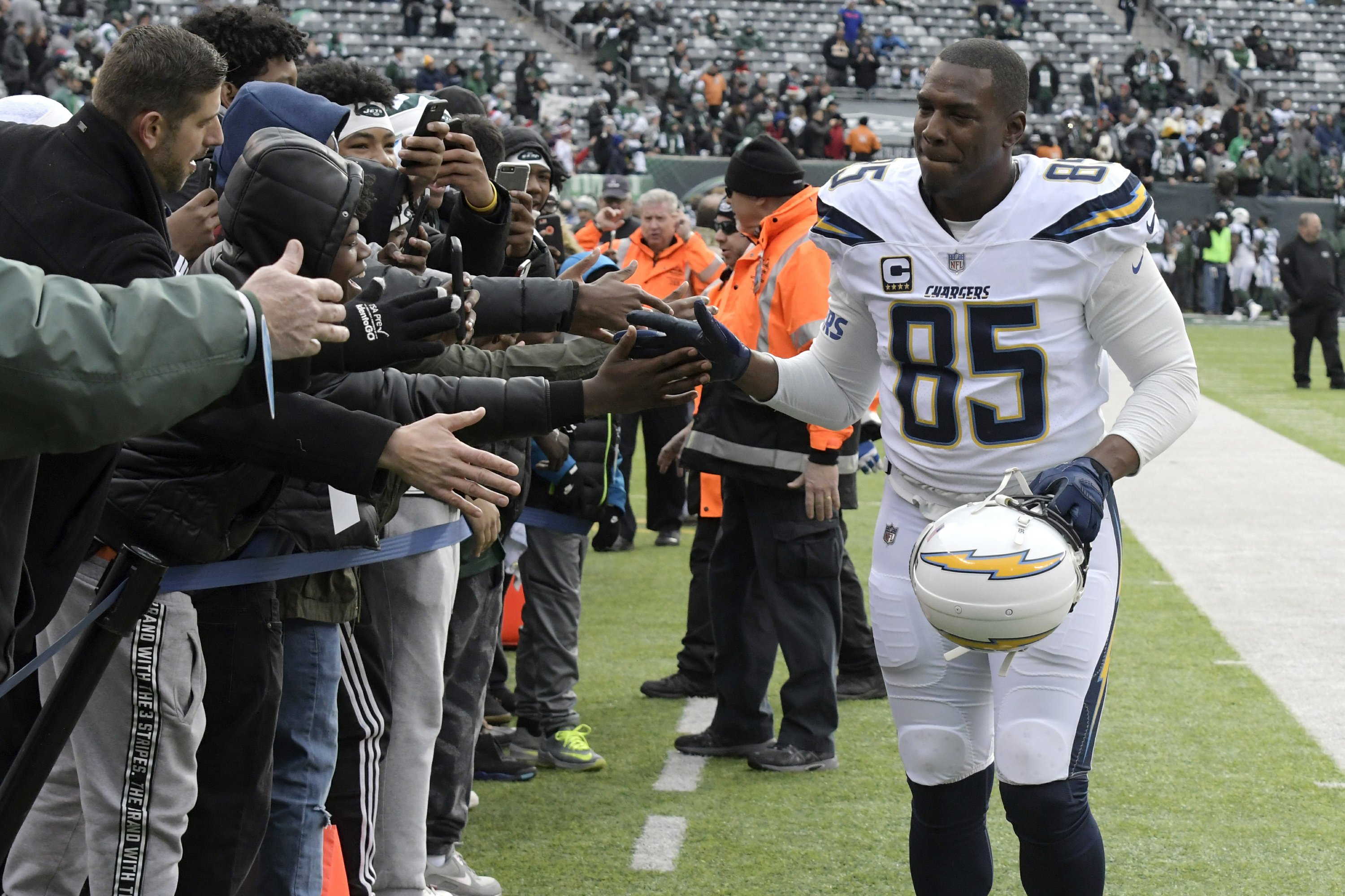 antonio gates powder blue jersey