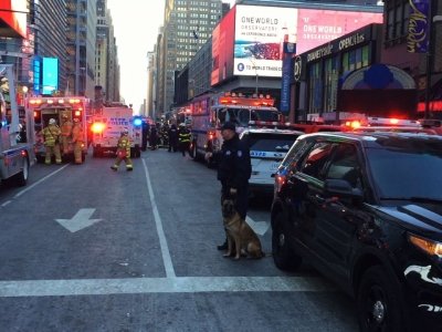 NYPD Responds to Port Authority Explosion Report