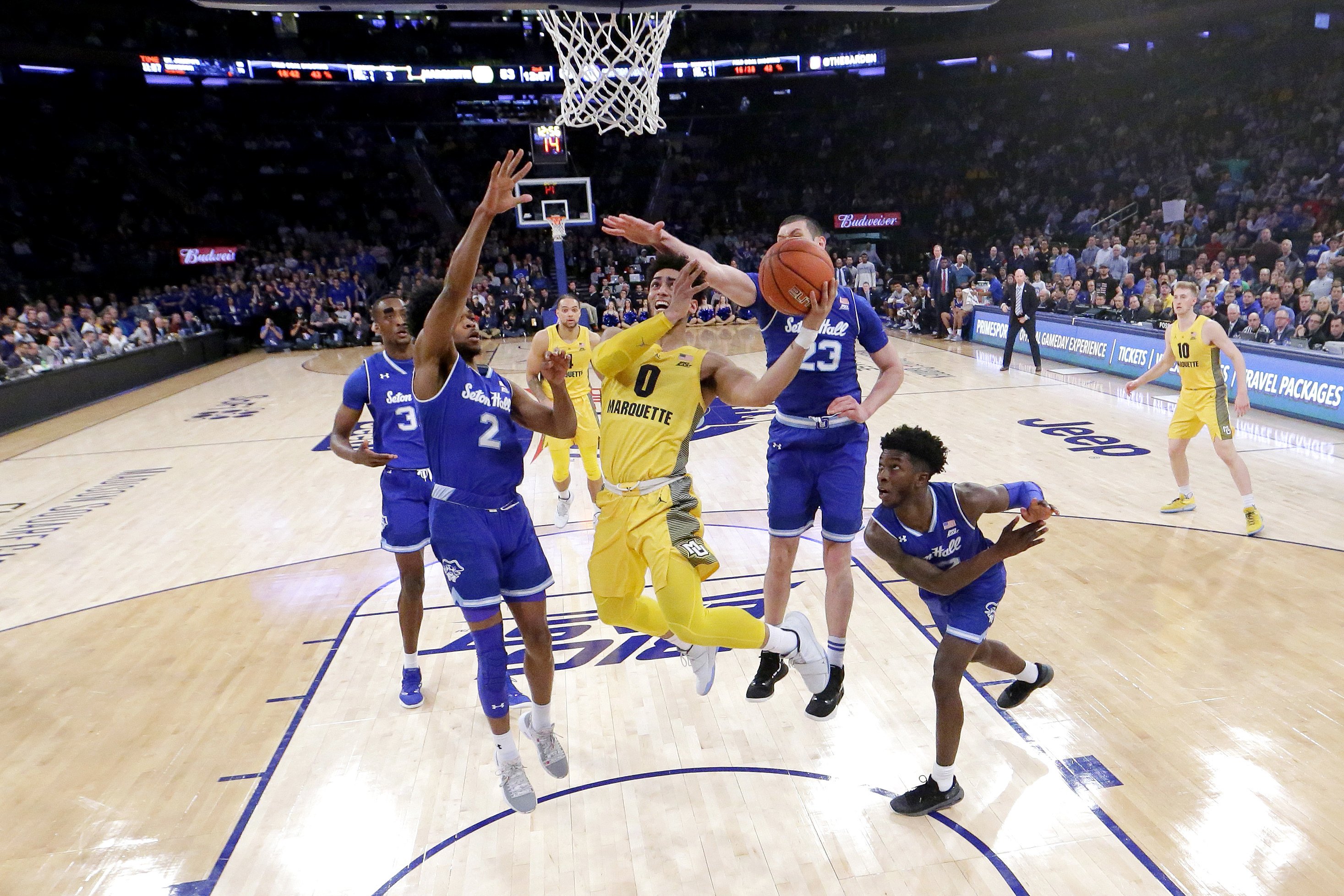 Upsets have the norm at NCAA Tournament AP News