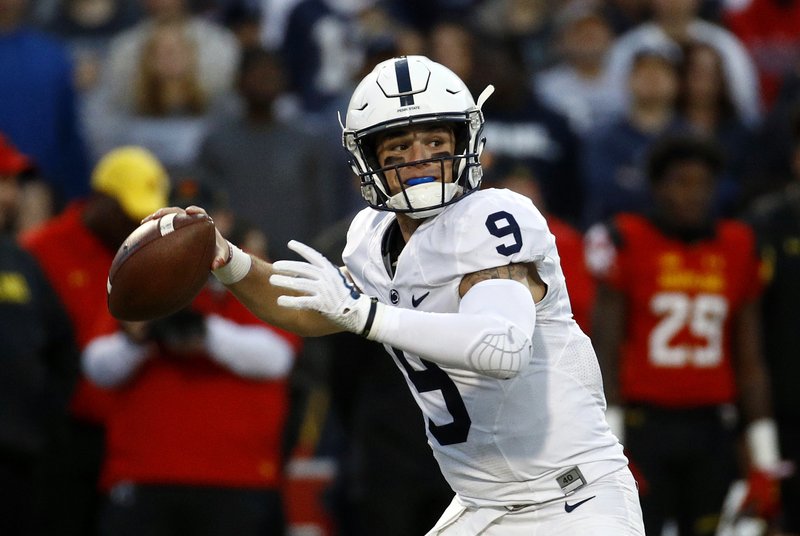 Mcsorley Leads No 12 Penn State To 66 3 Rout Of Maryland