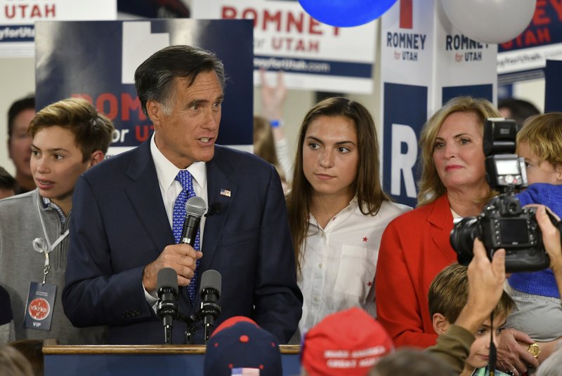 Mitt Romney Handily Wins Us Senate Seat From Utah - 