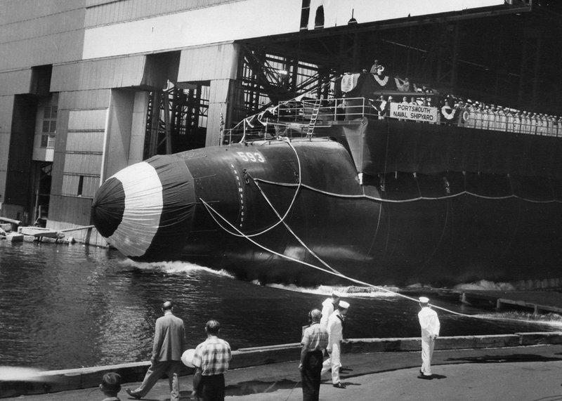 Resultado de imagen de El naufragio del submarino nuclear USS Scorpion