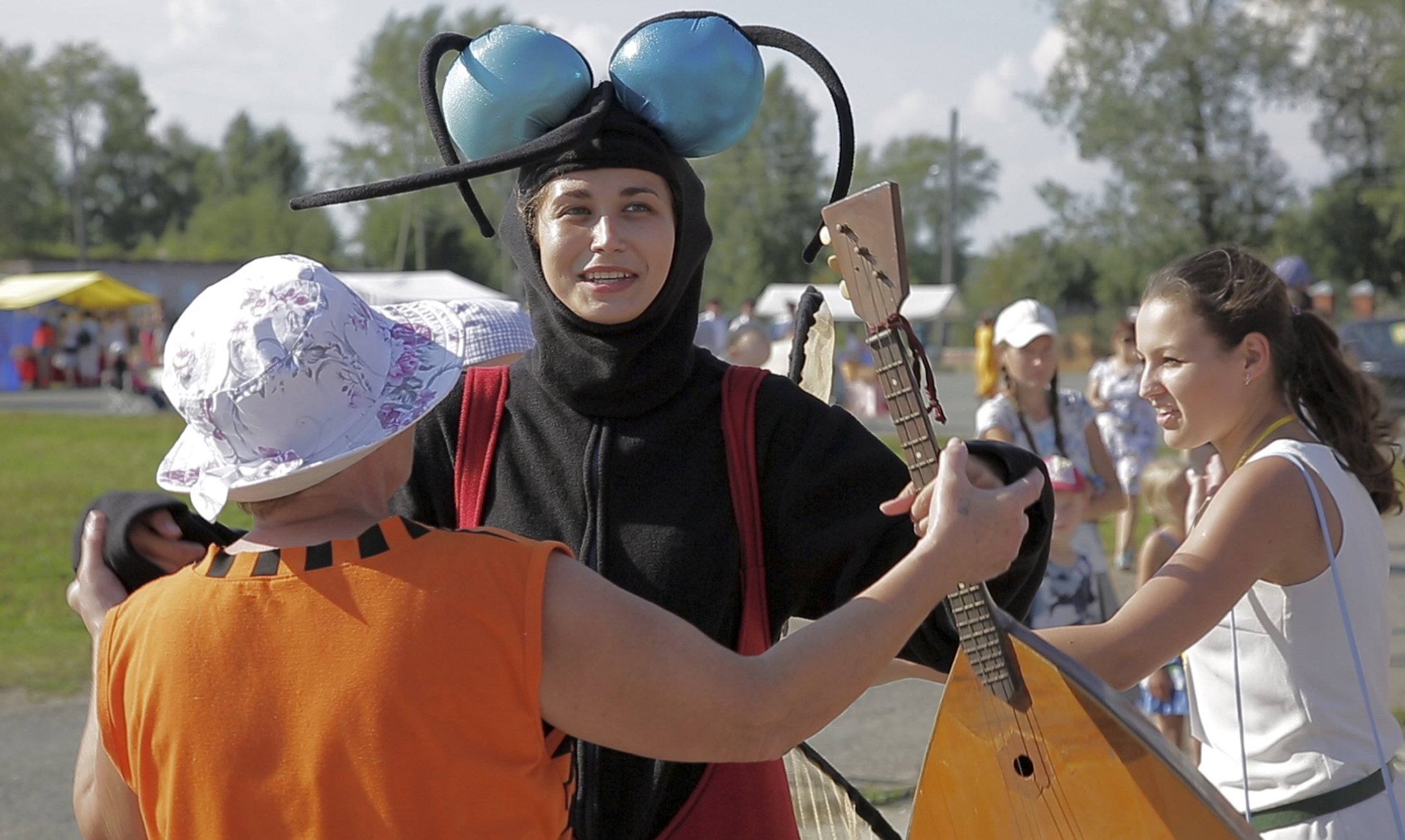 At the Russian Mosquito Festival, the more bites the better.