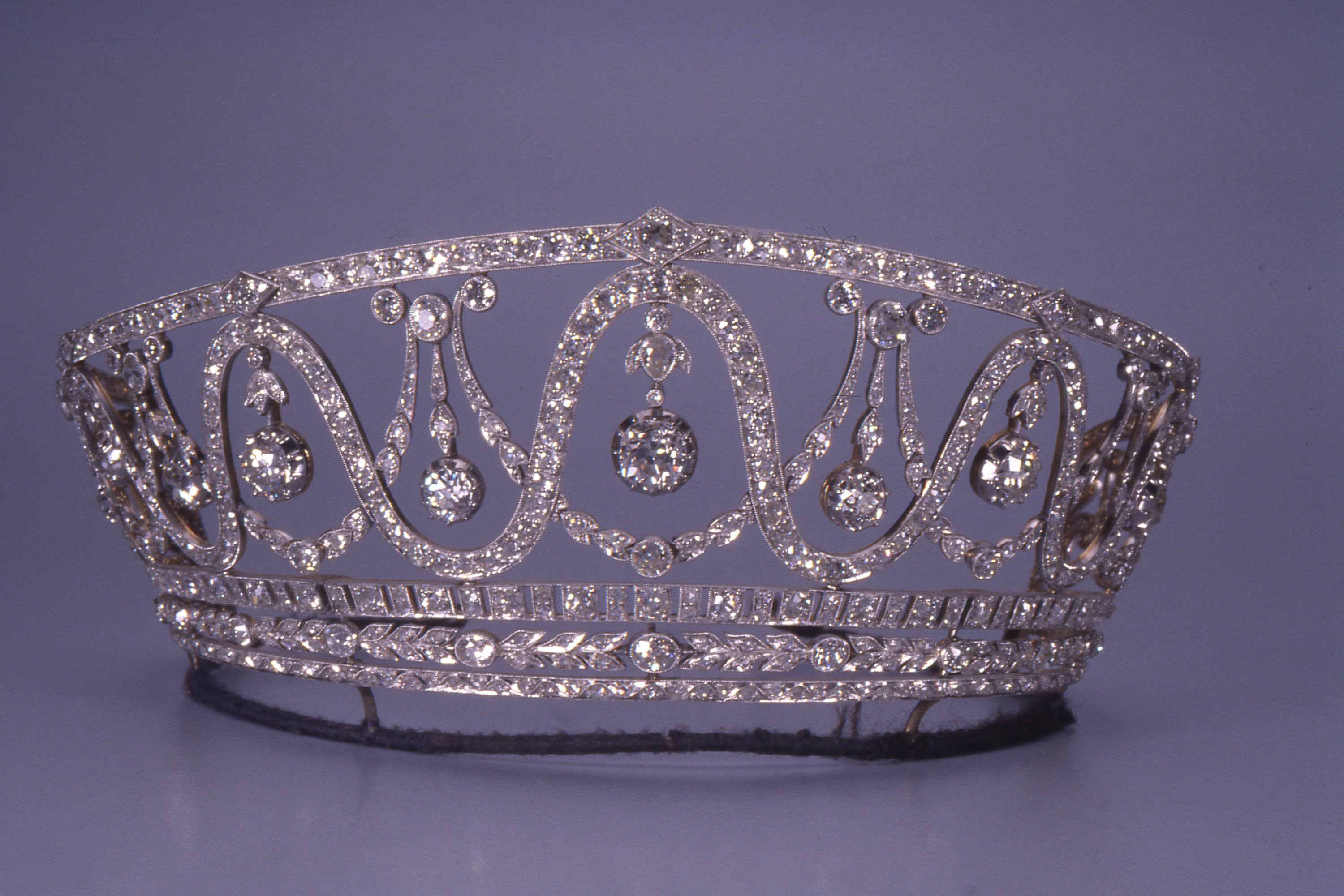 Tiara adorned with 367 diamonds stolen from German museum