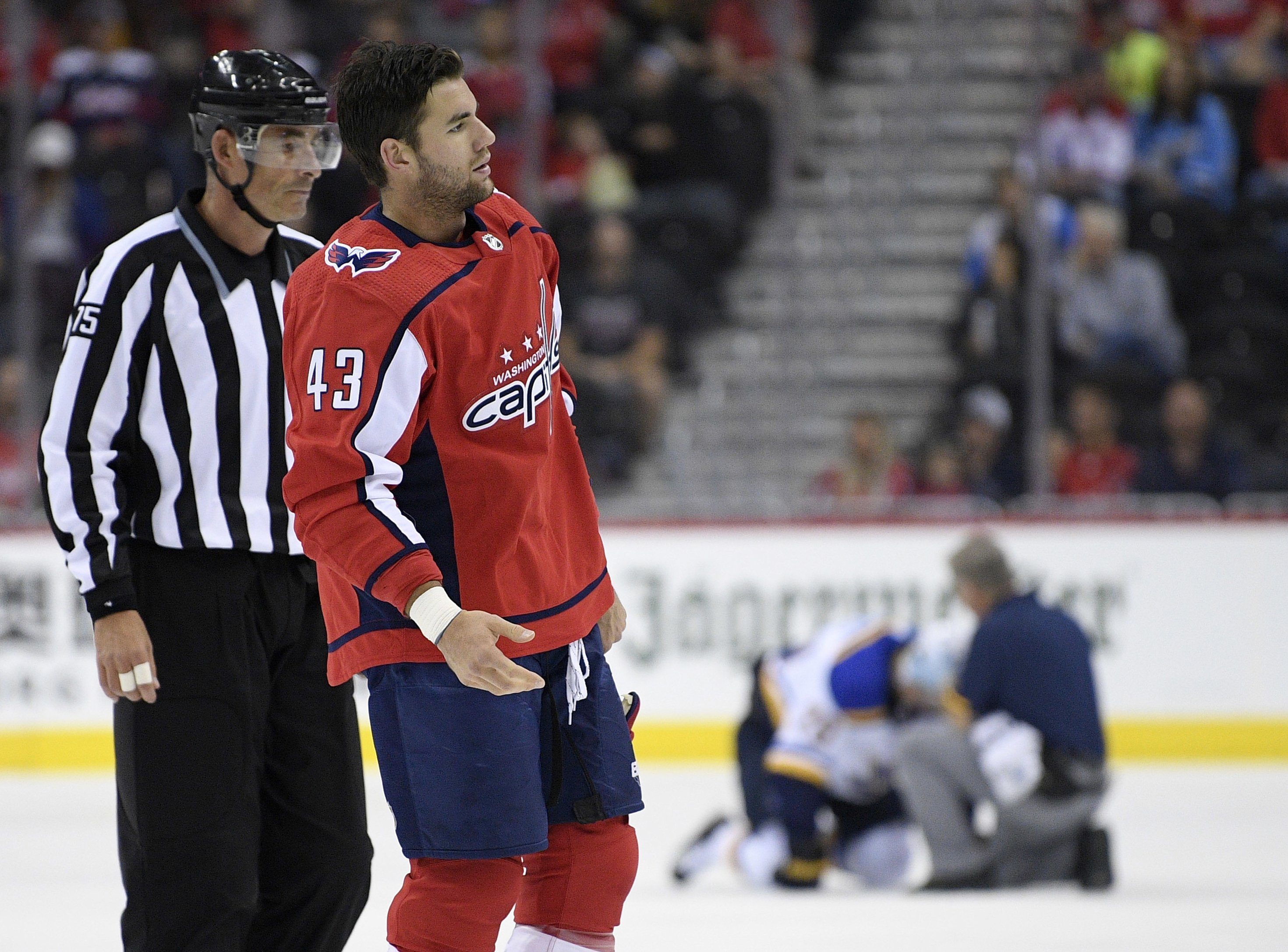 Capitals winger Tom Wilson banned 20 