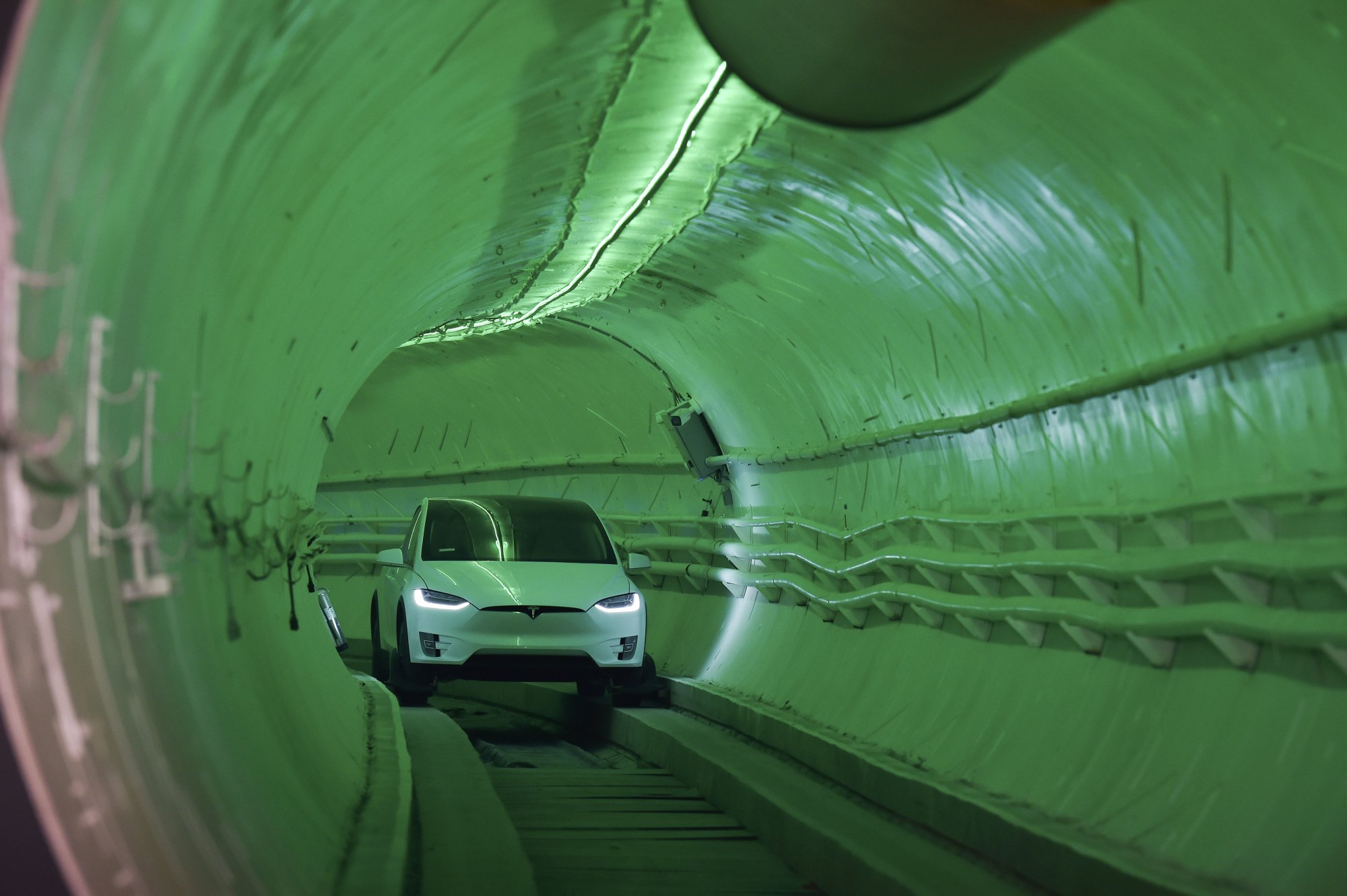 Elon Musk S New Tunnel A Little Rough Around The Edges Elon Musk S New Tunnel A Little Rough Around The Edges