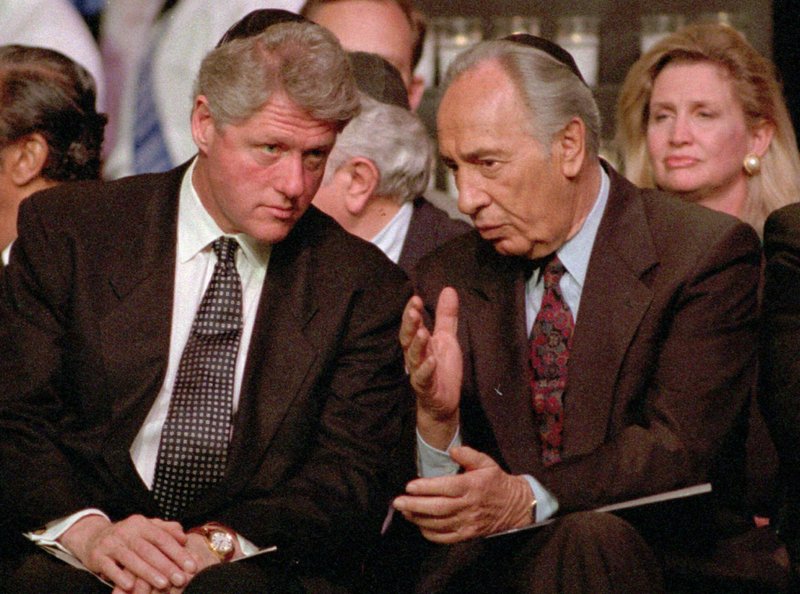 Shimon Peres, Bill Clinton