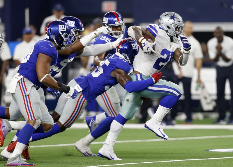 Prescott Dallas D Lead Cowboys To 20 13 Win Over Giants