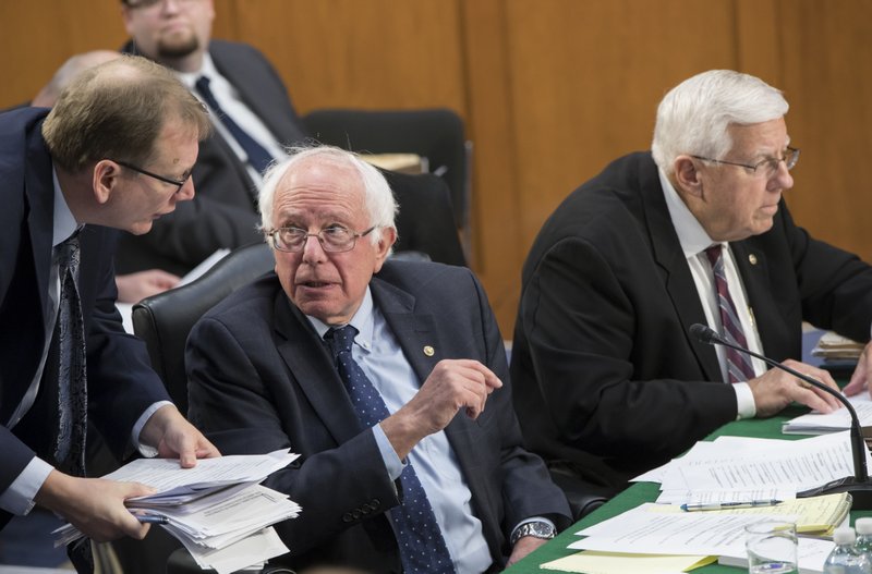 Bernie Sanders, Mike Enzi