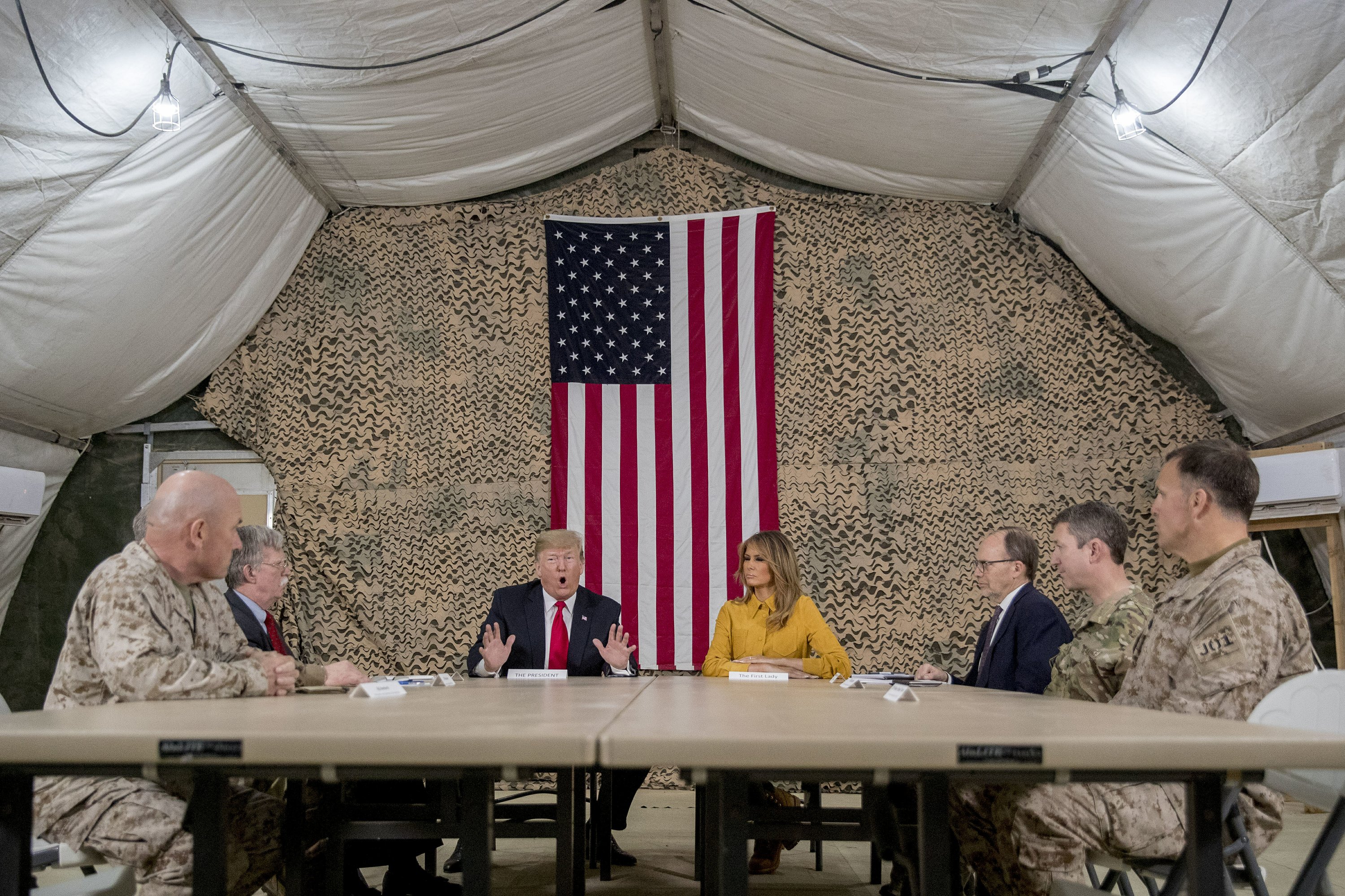 Trump is third American president to visit Iraq | AP News