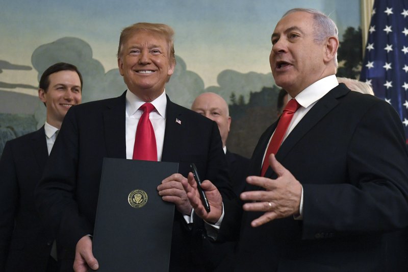 Donald Trump, Benjamin Netanyahu