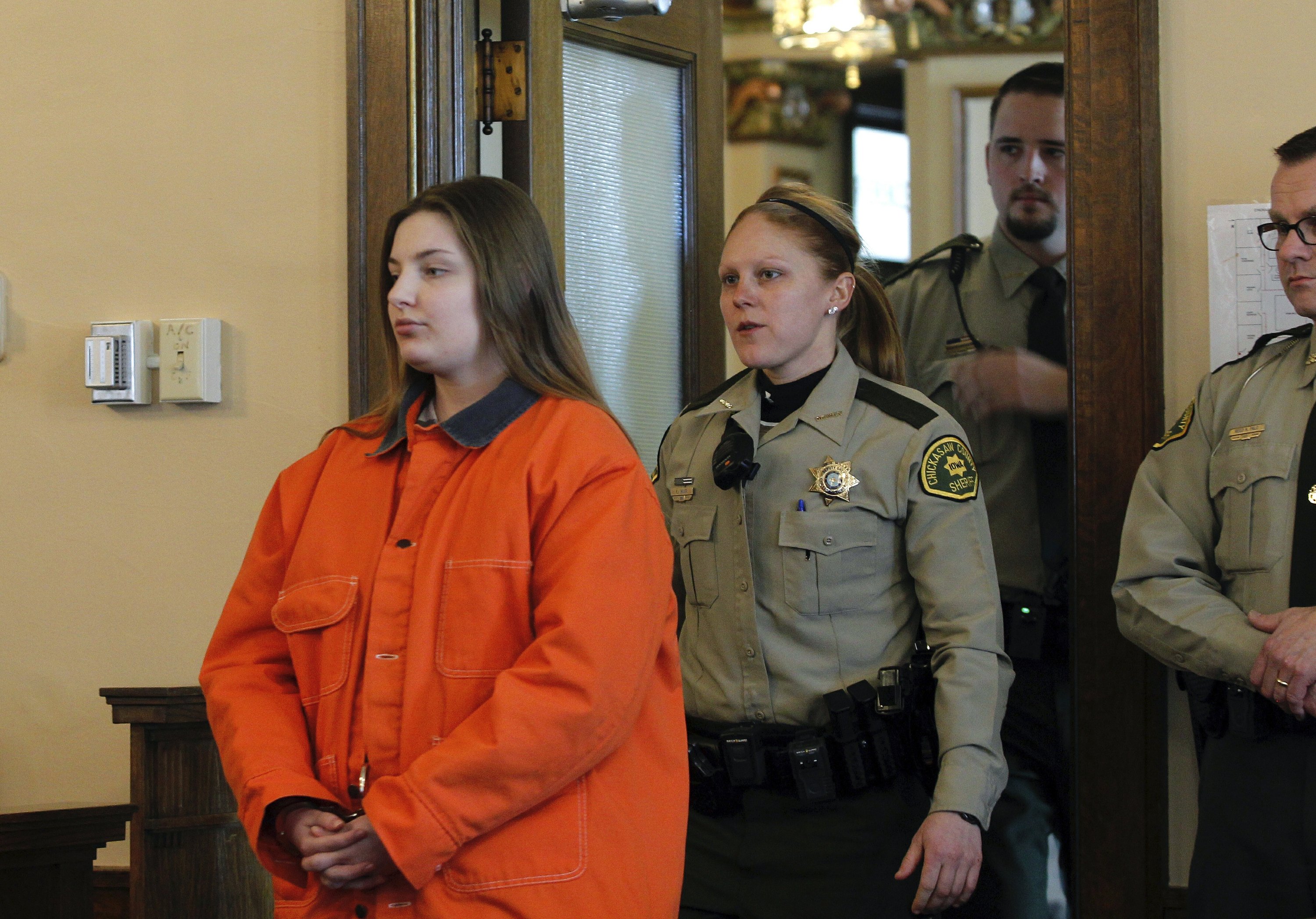 Iowa mom gets life for death of baby son found in swing AP News
