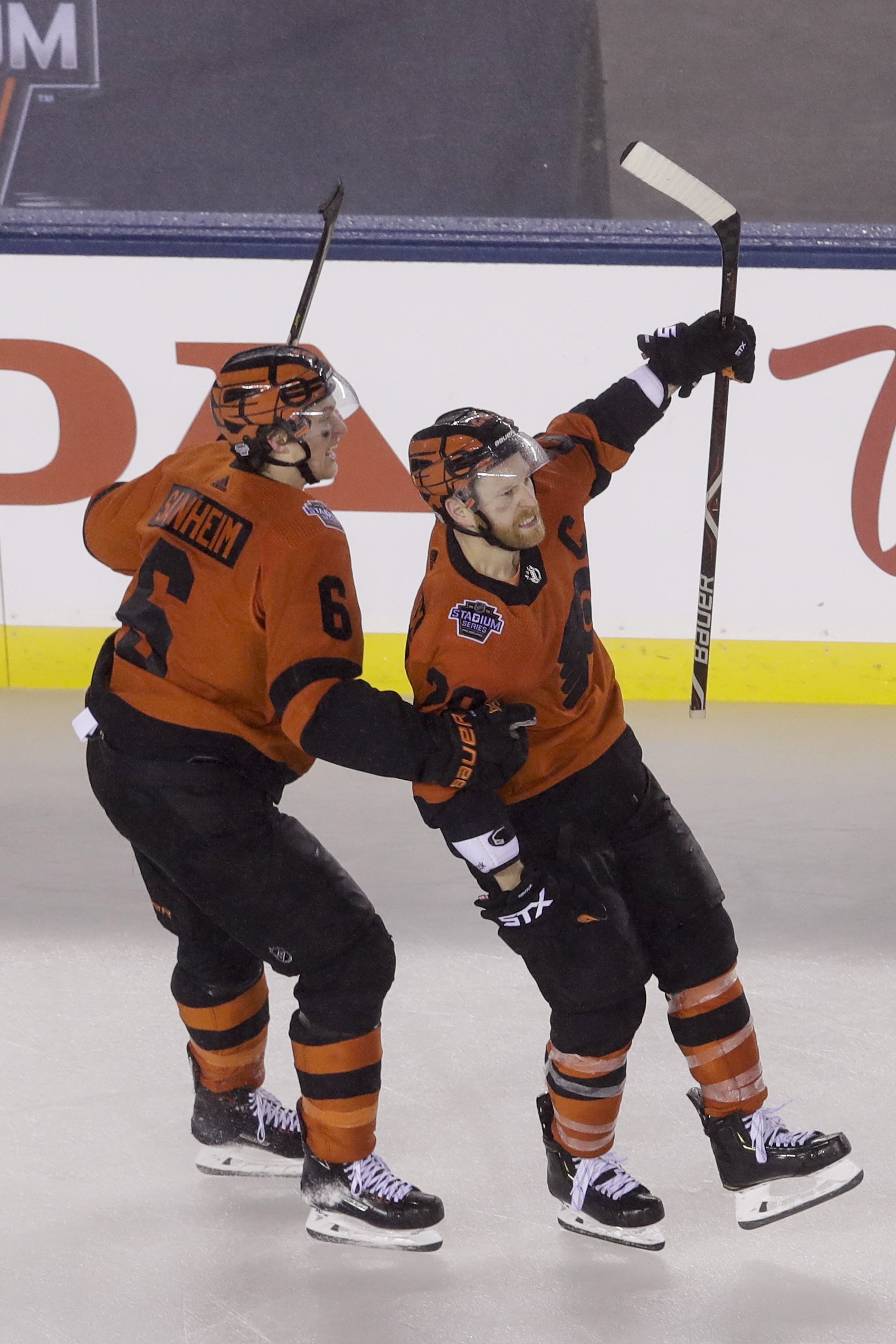 Giroux scores in overtime, Flyers beat Penguins 43