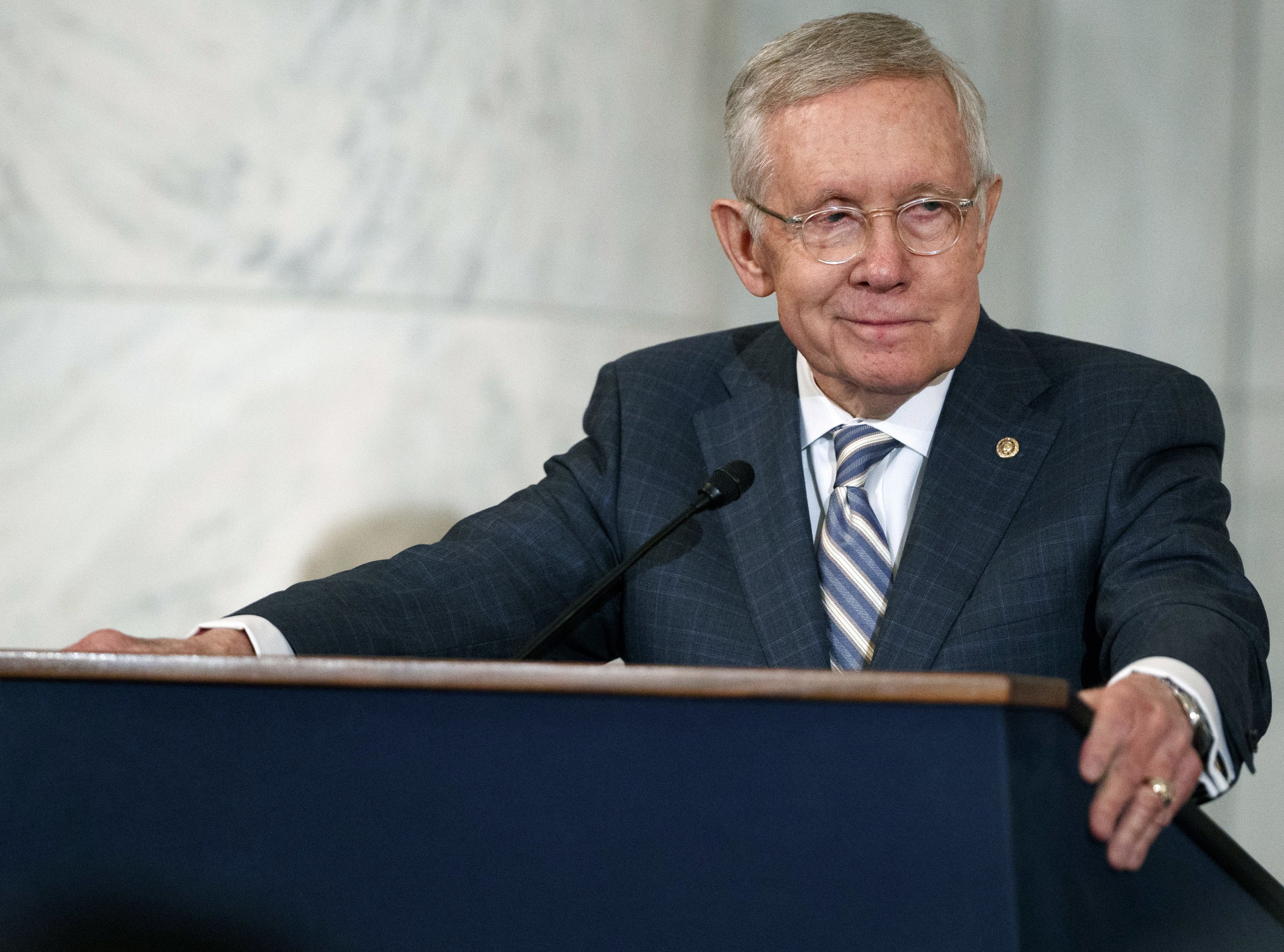 Nevada's Reid calls Trump 'amoral,' wants a Romney 2020 run