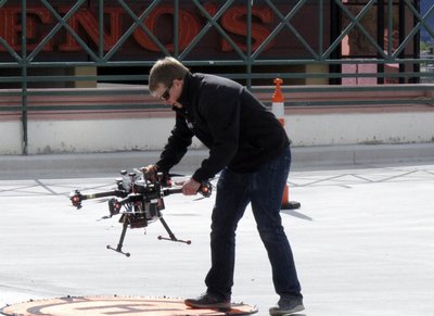 Uitbreiden opbouwen De volgende NASA's first-of-kind tests look to manage drones in cities | AP News