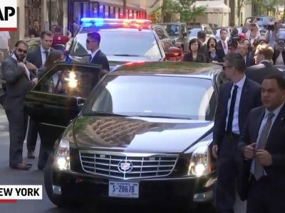 North Korea's Kim Yong Chol Arrives at NY Hotel